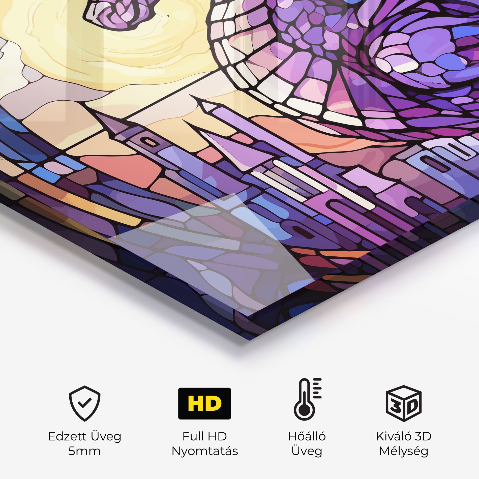 Purple Pretty Dragon mockup 2