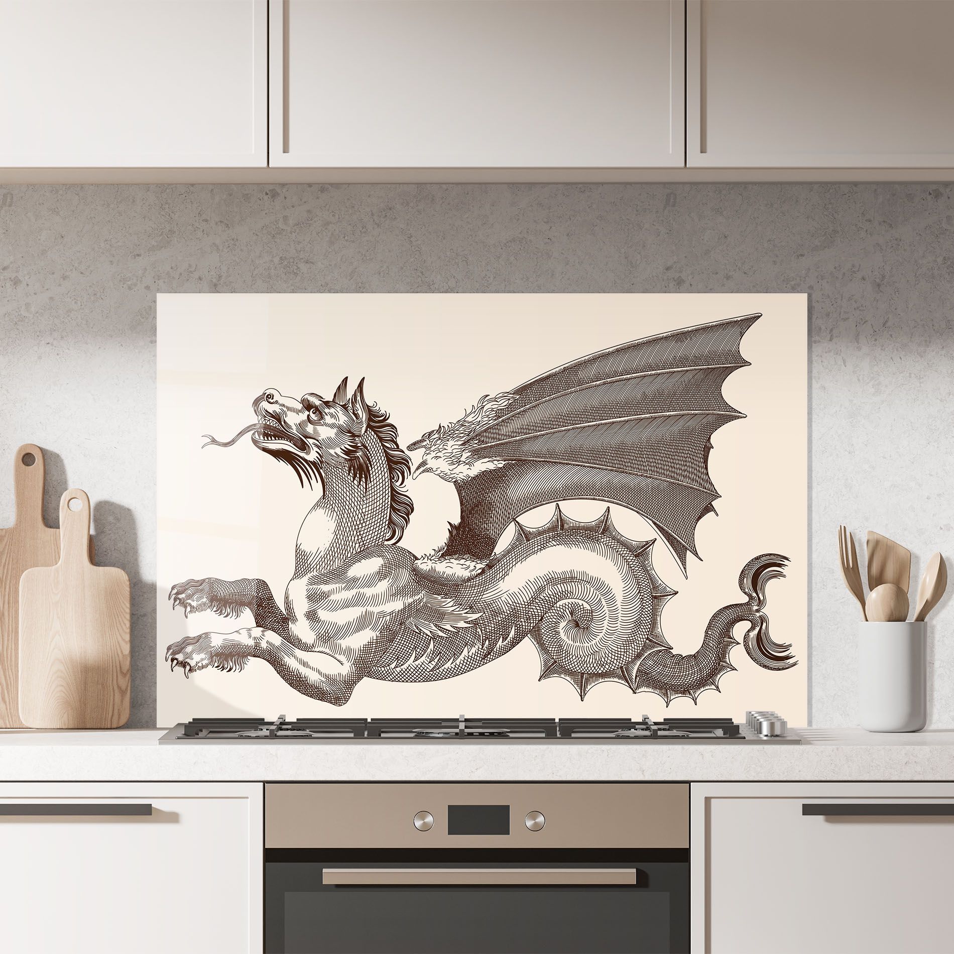 Brown Dragon mockup 7