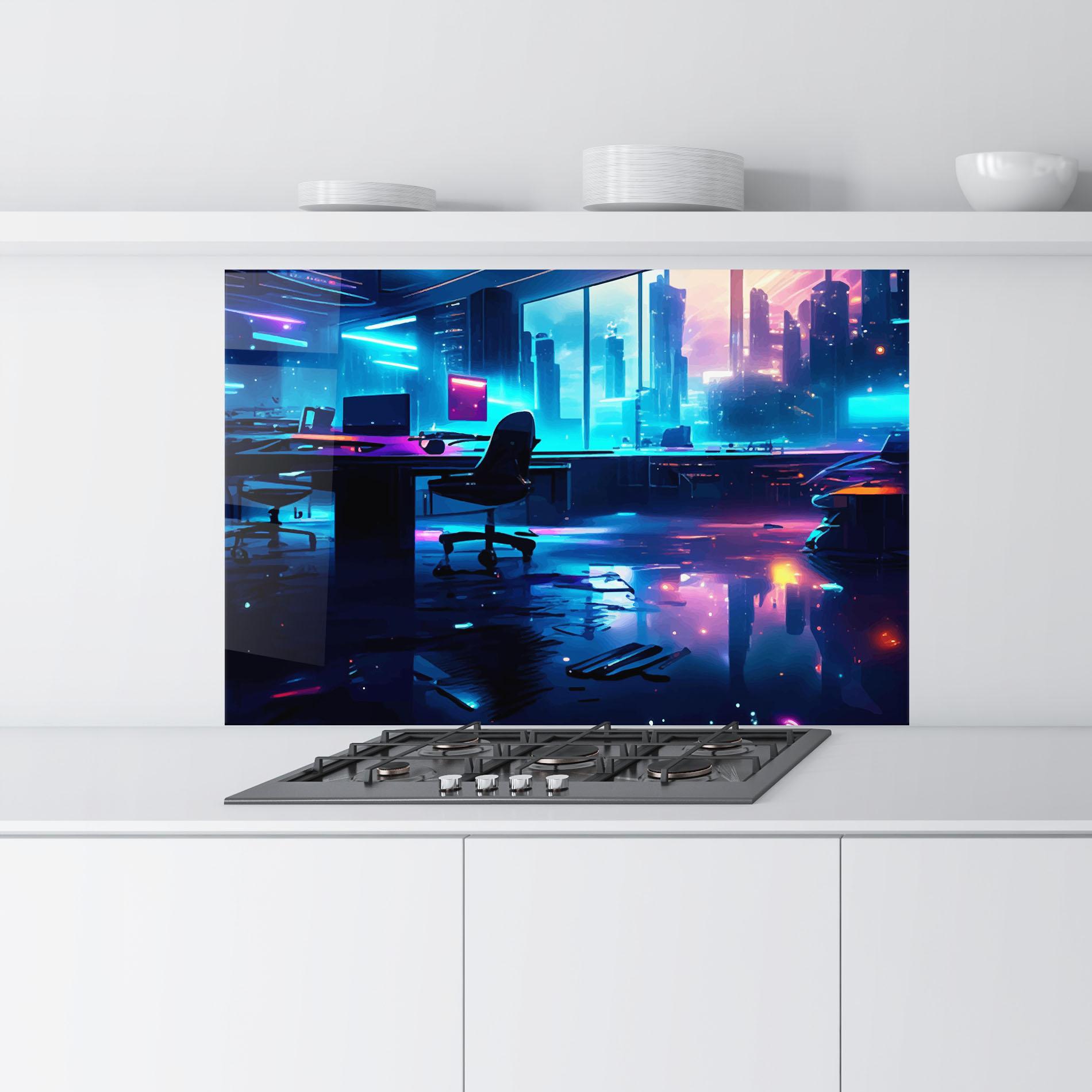 Konyhai üveg hátfal Furure Day mockup 9