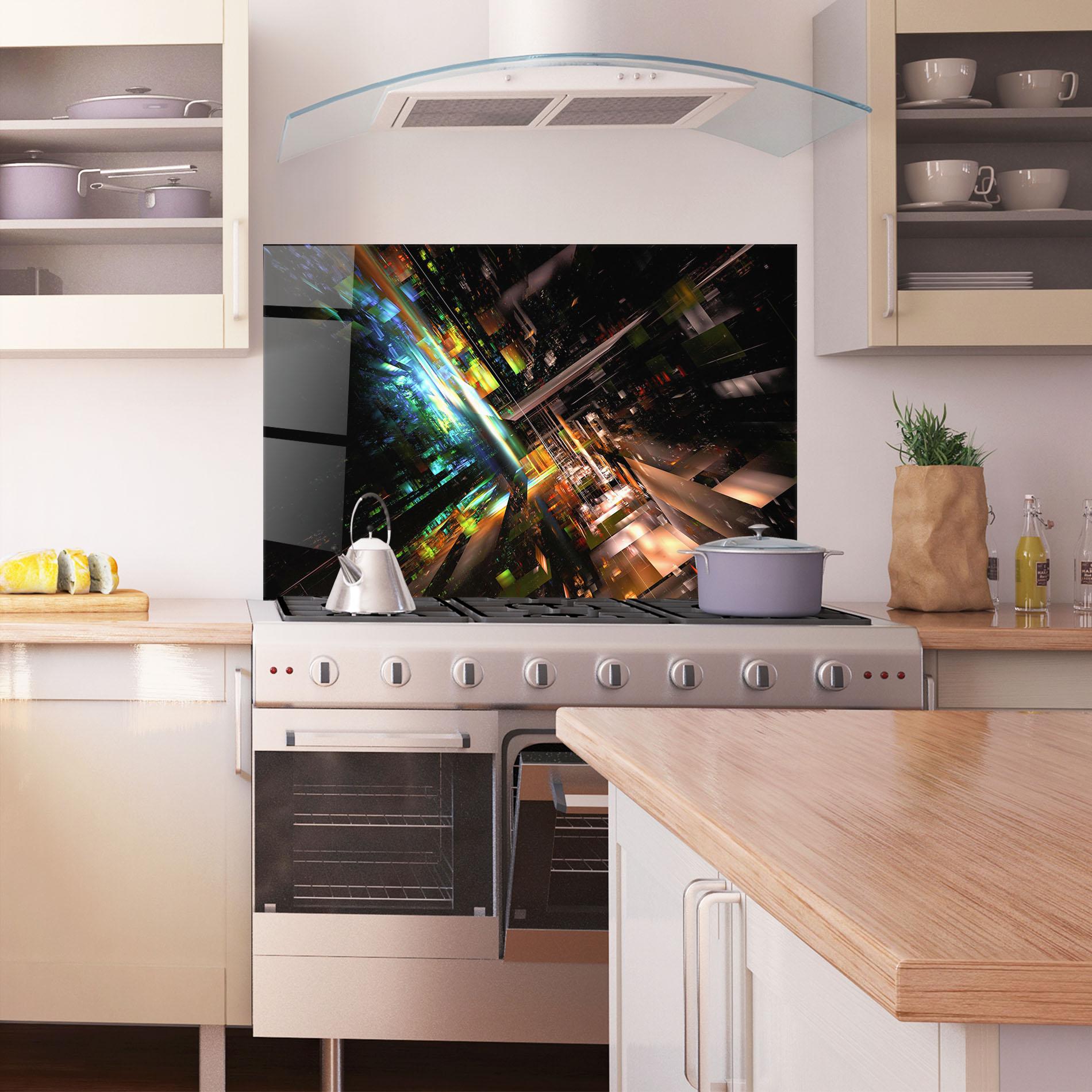 Konyhai üveg hátfal Dimension Dasher mockup 1