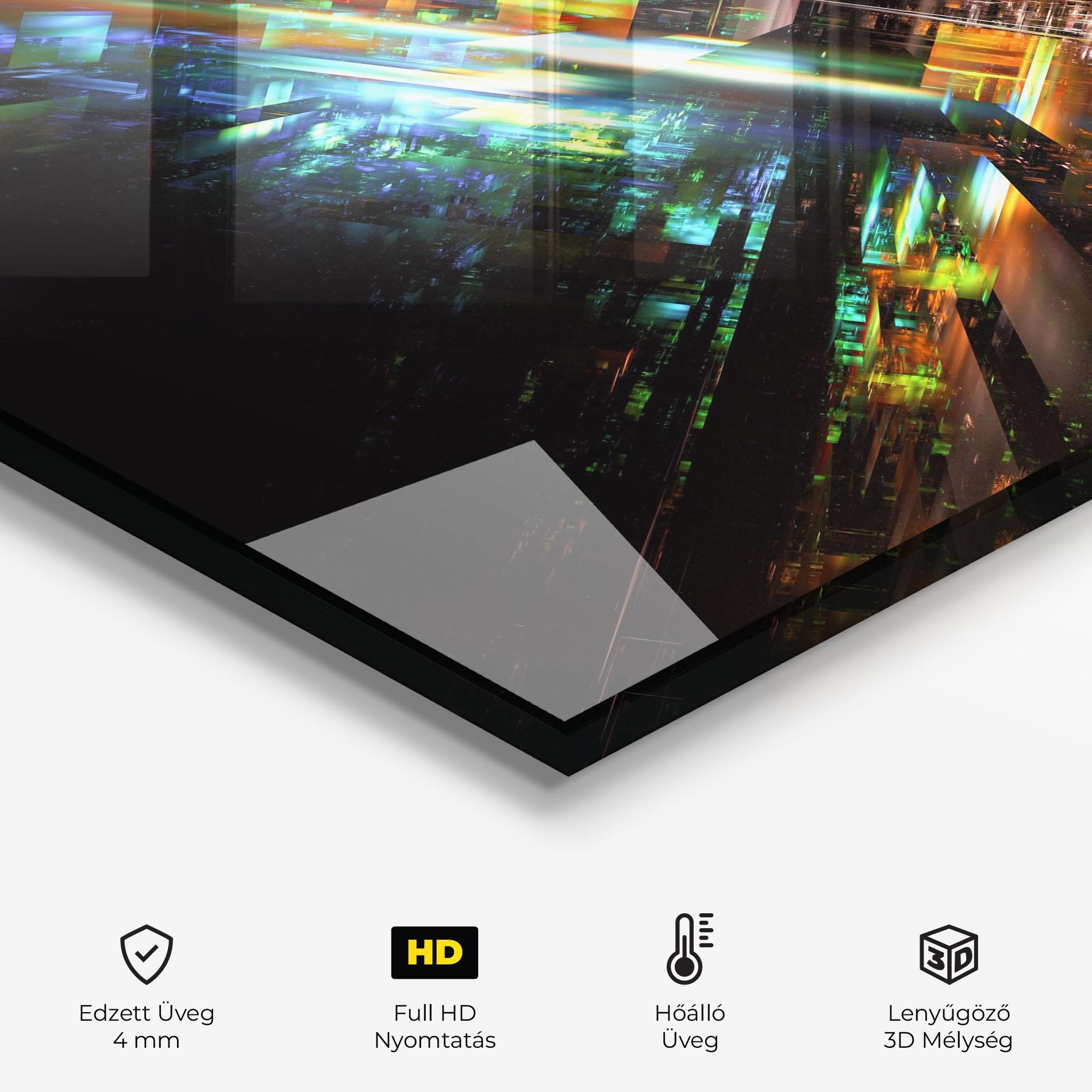 Konyhai üveg hátfal Dimension Dasher mockup 2