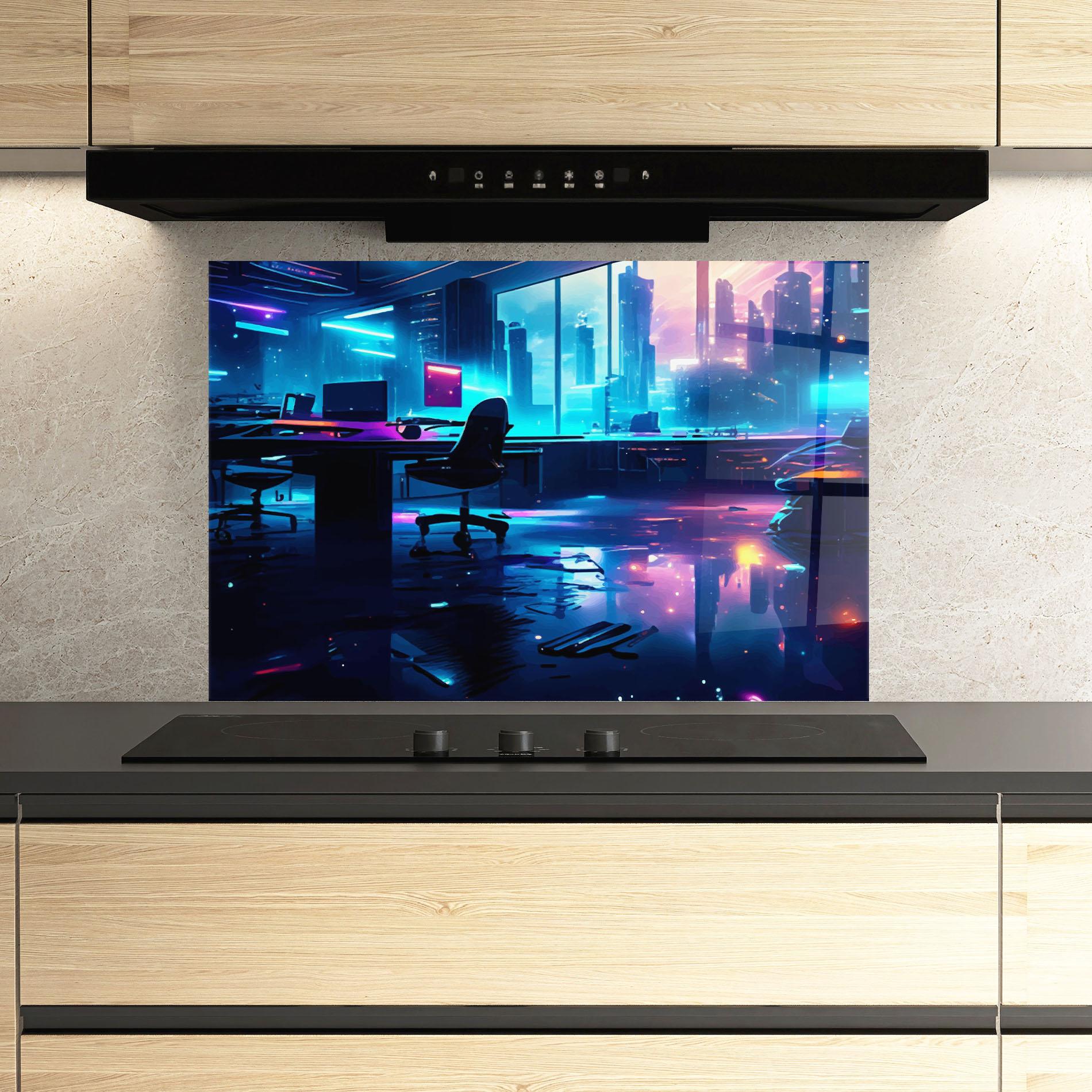 Konyhai üveg hátfal Furure Day mockup 3