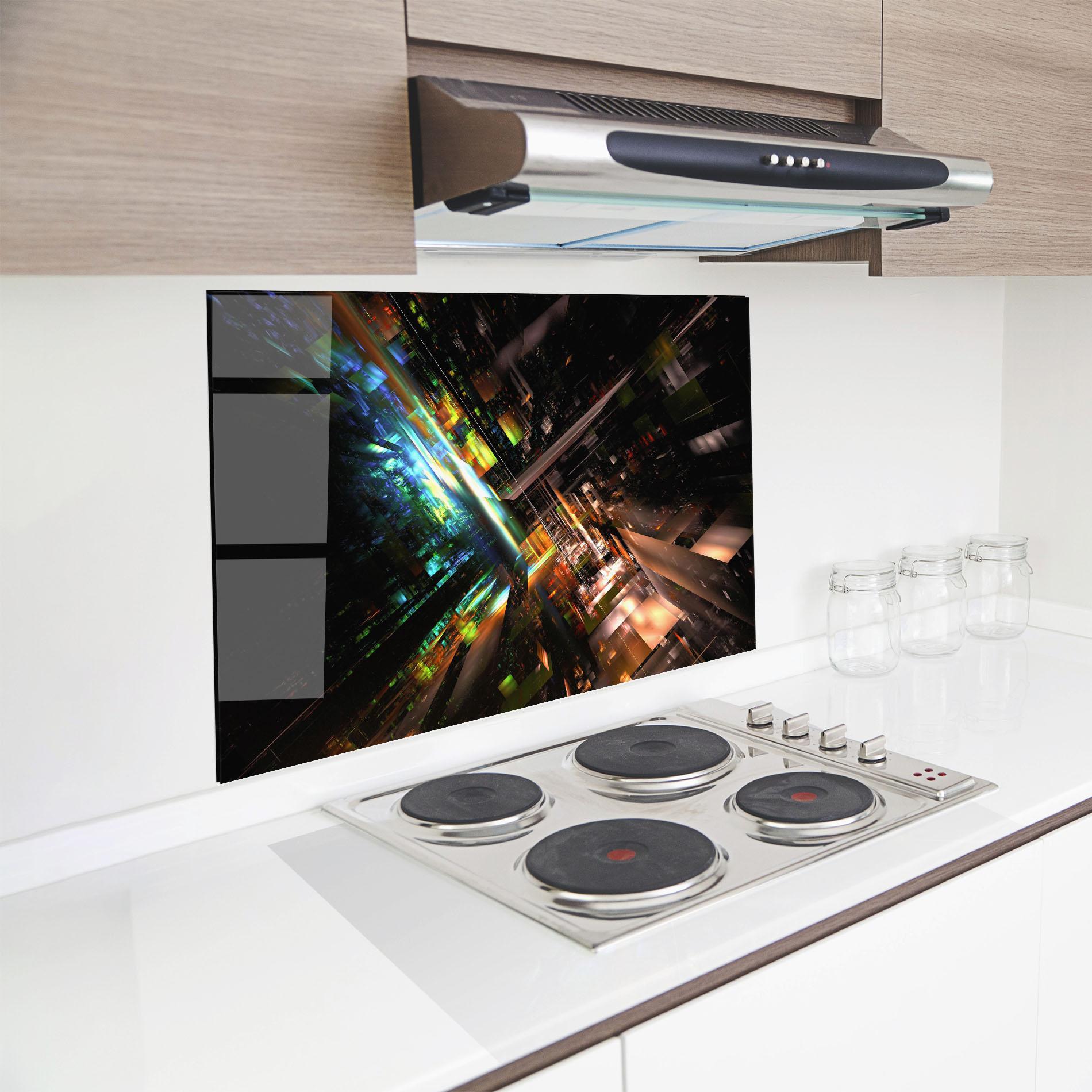 Konyhai üveg hátfal Dimension Dasher mockup 8