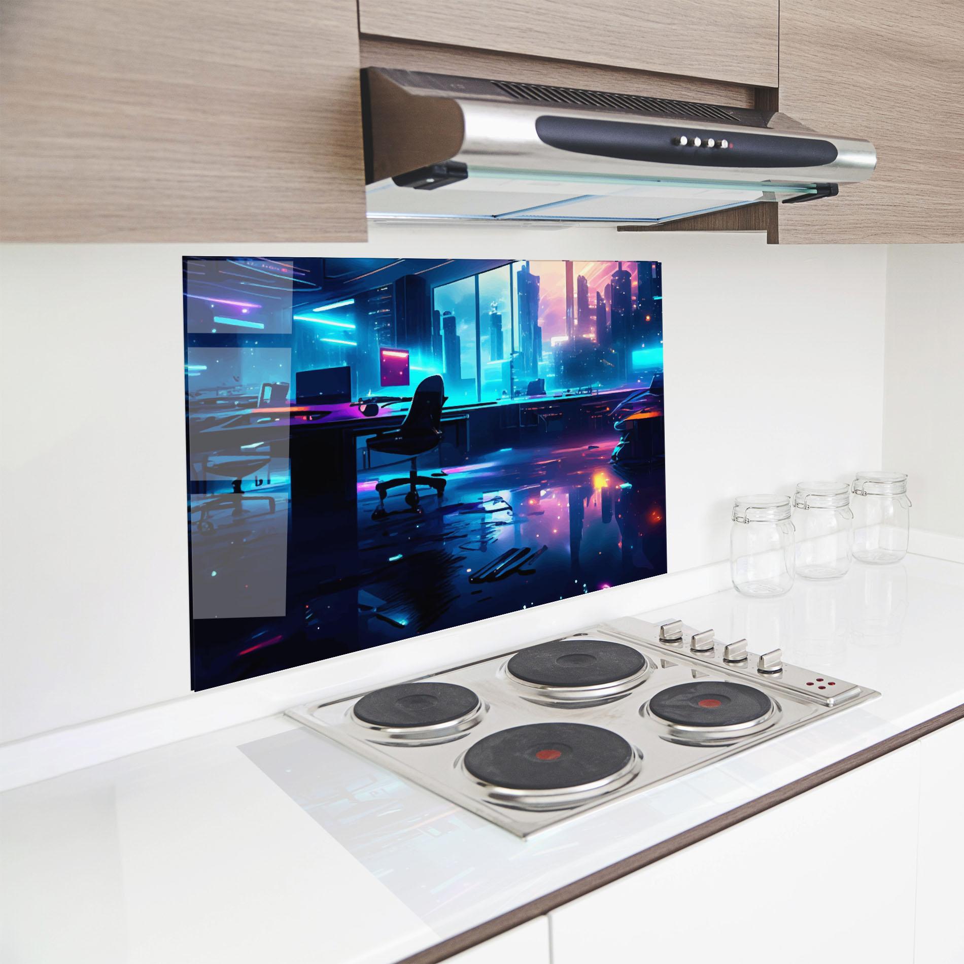 Konyhai üveg hátfal Furure Day mockup 8