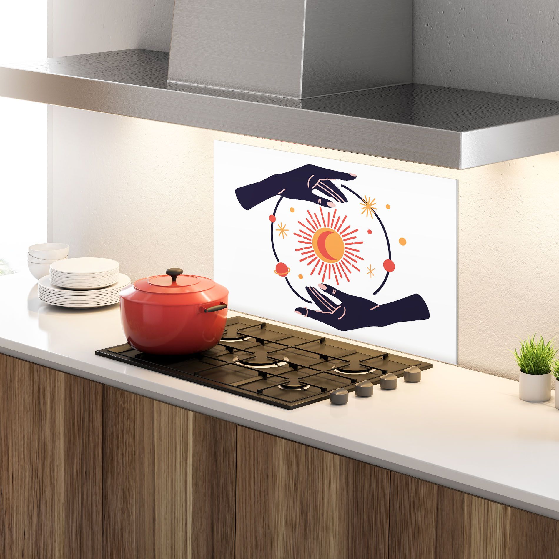 Purple Magic Hands mockup 4