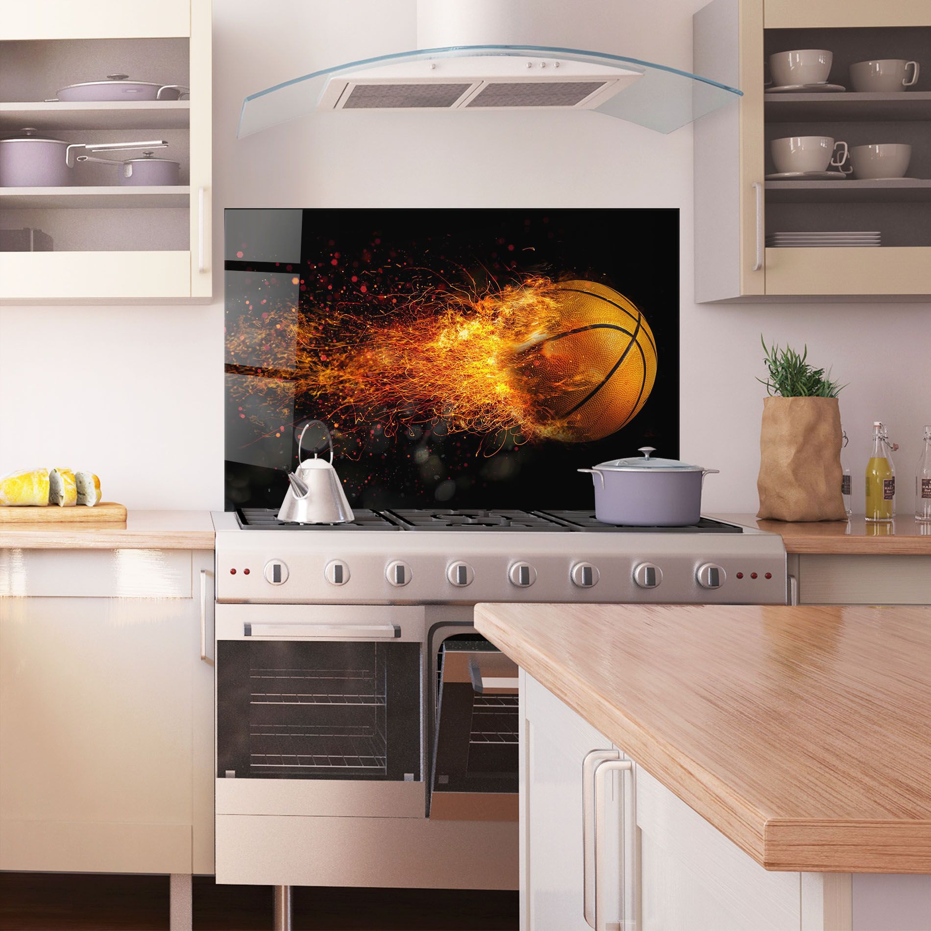 Basket Ball Flame mockup 1