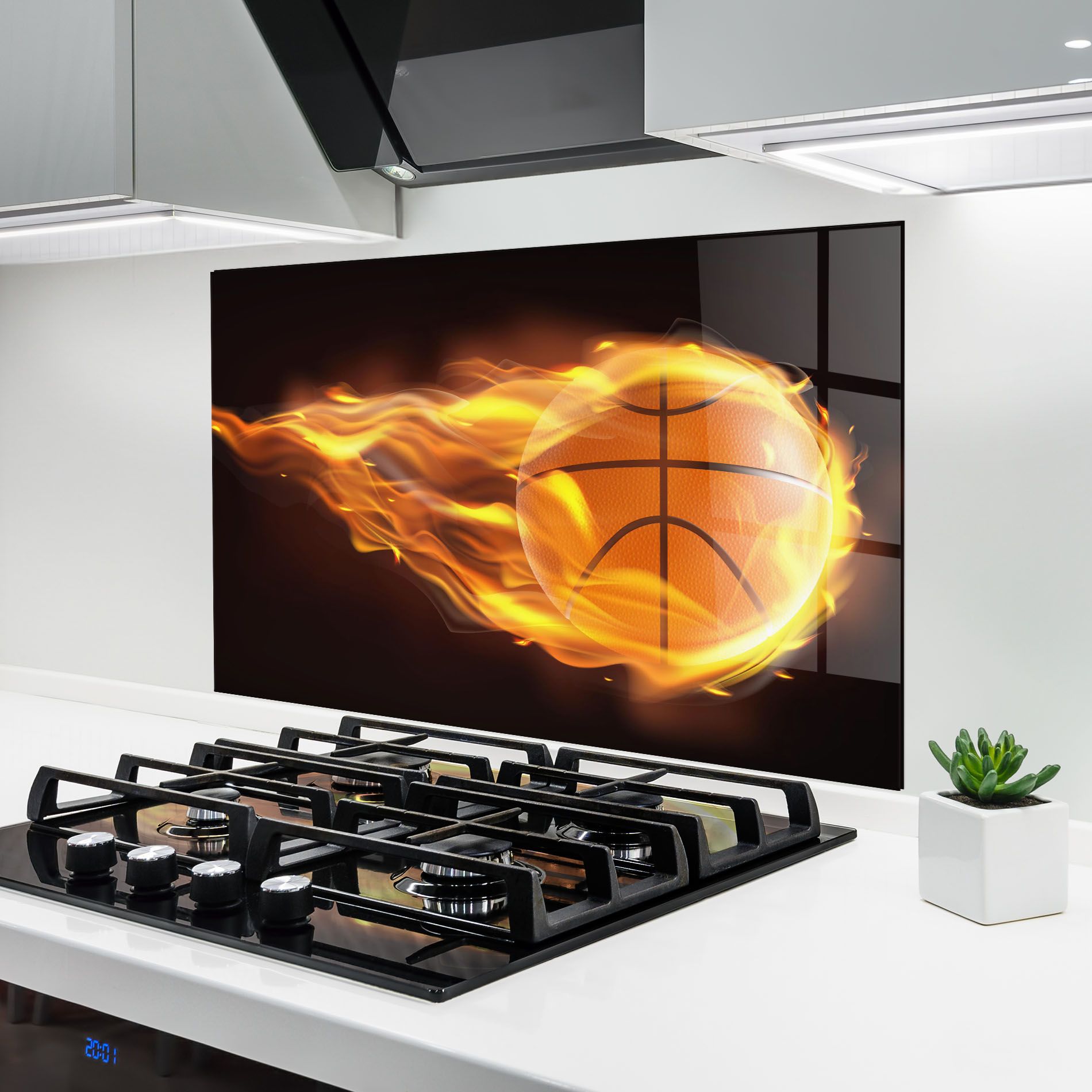 Basketball On Fire mockup 6