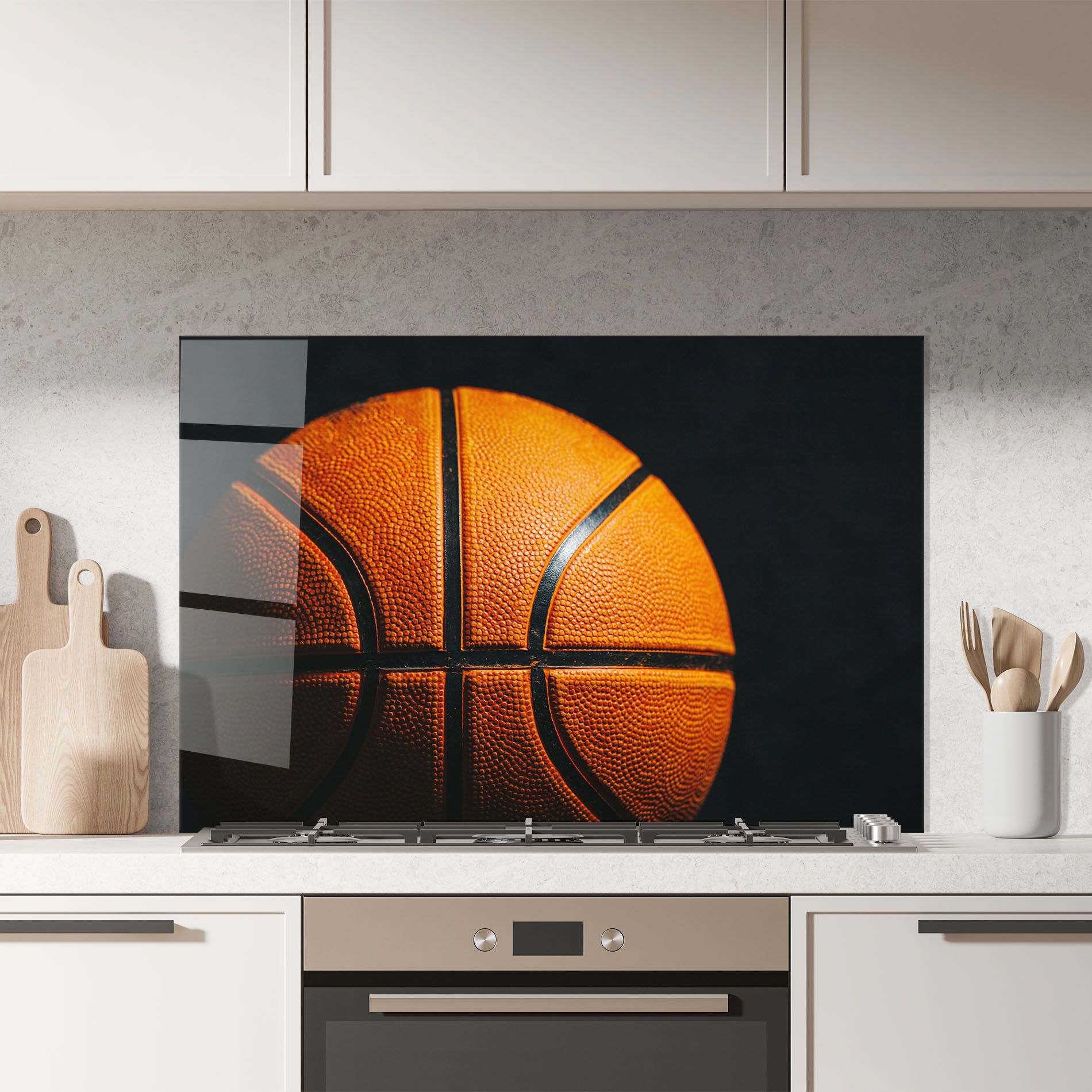 Orange Basketball mockup 7