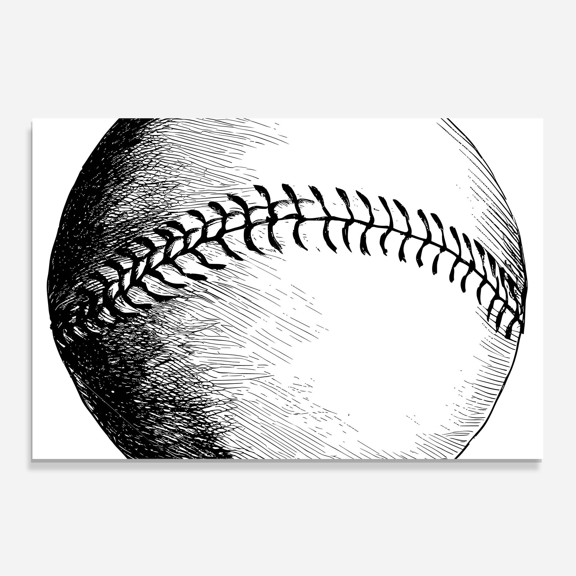 Baseball Black Line mockup 0