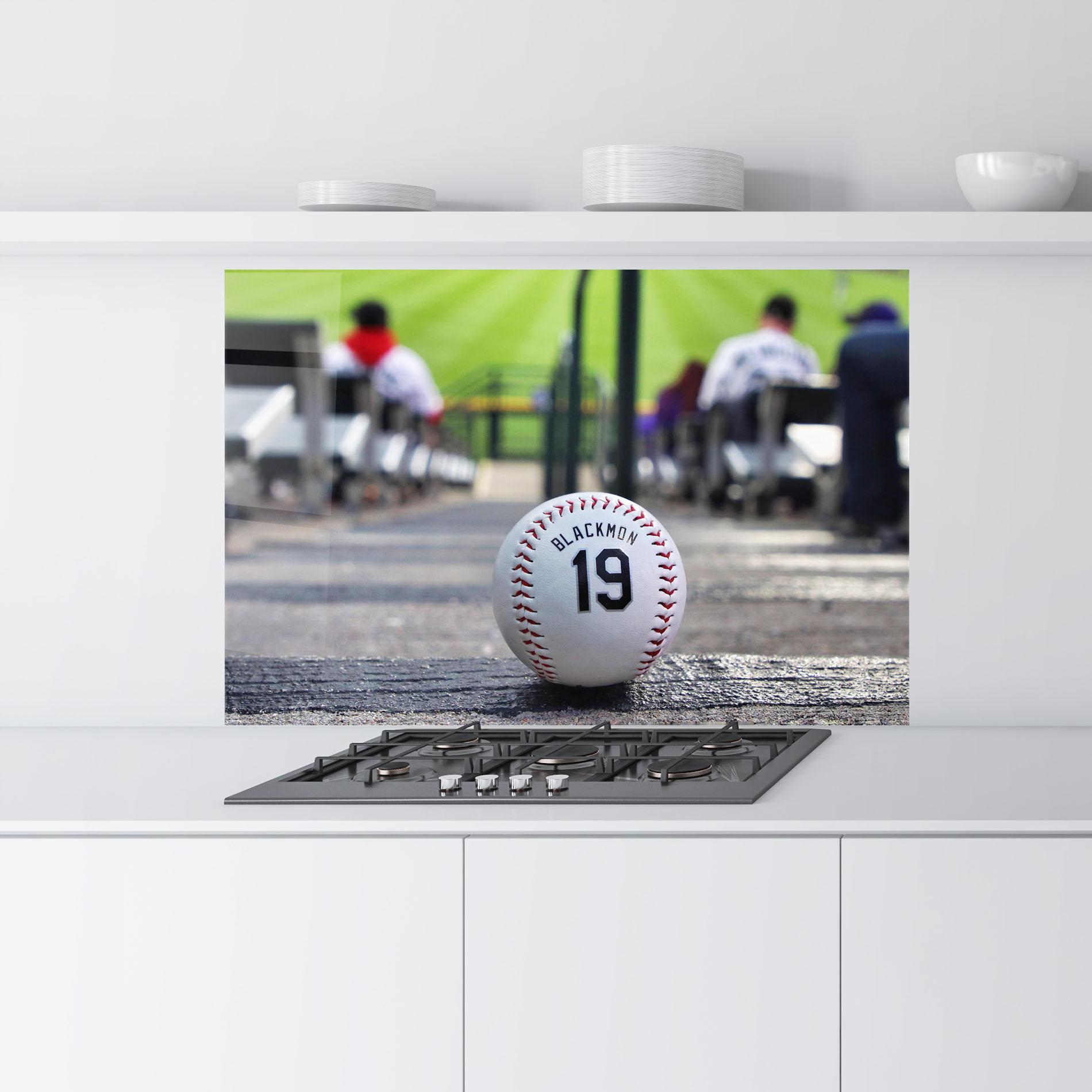 Konyhai üveg hátfal Baseball Nr 19 mockup 9