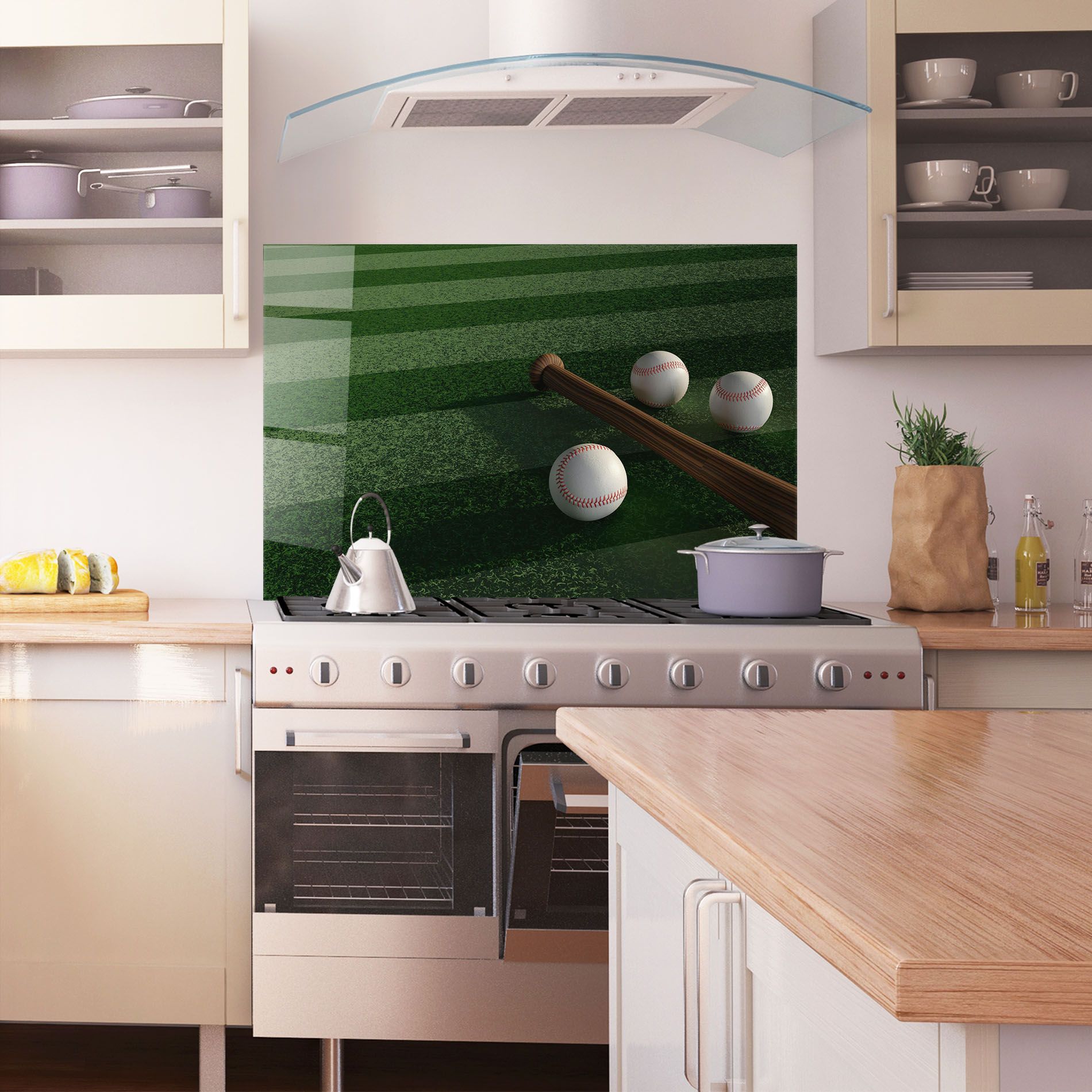 Baseball Balls On Grass mockup 1