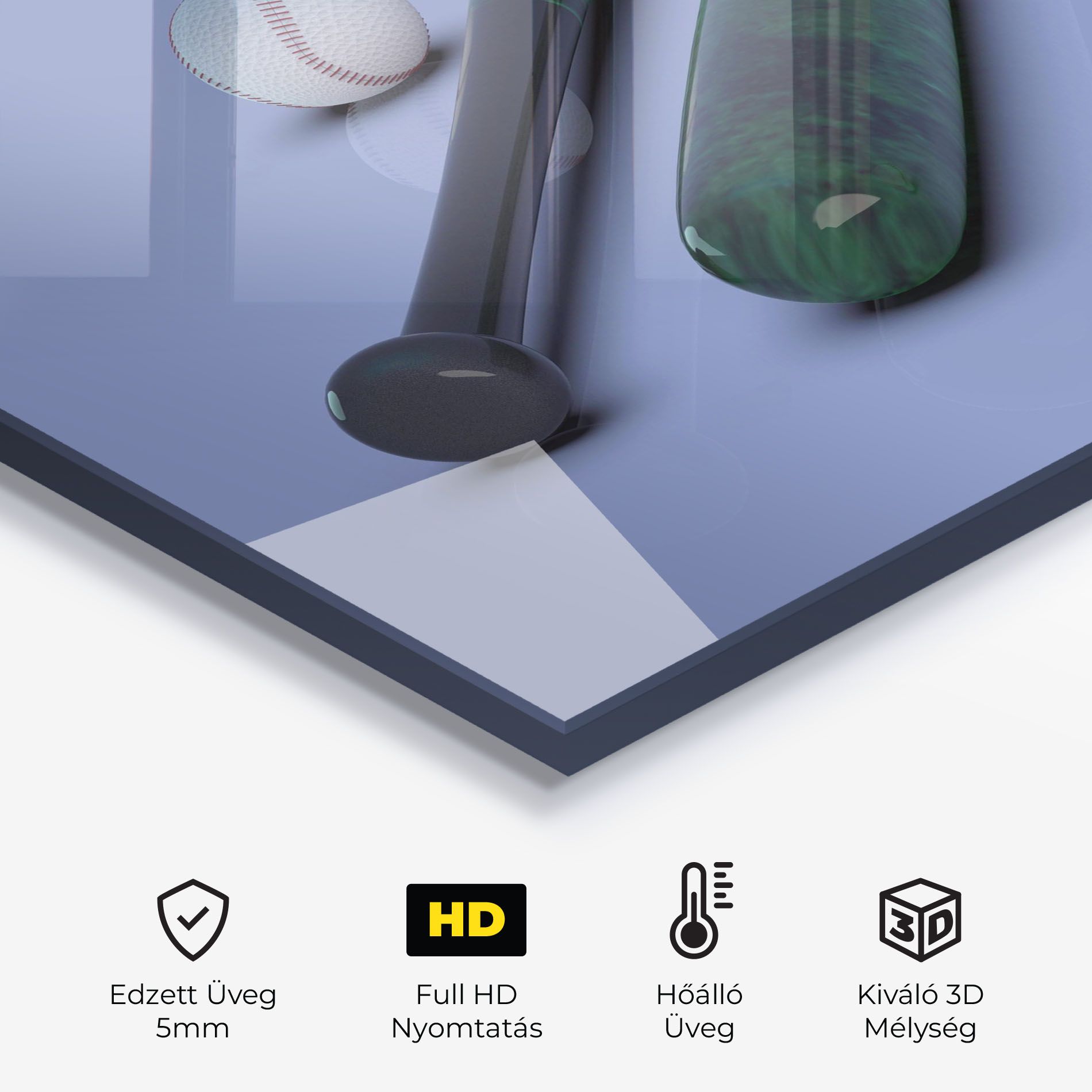 Baseball Ball On Purple mockup 2