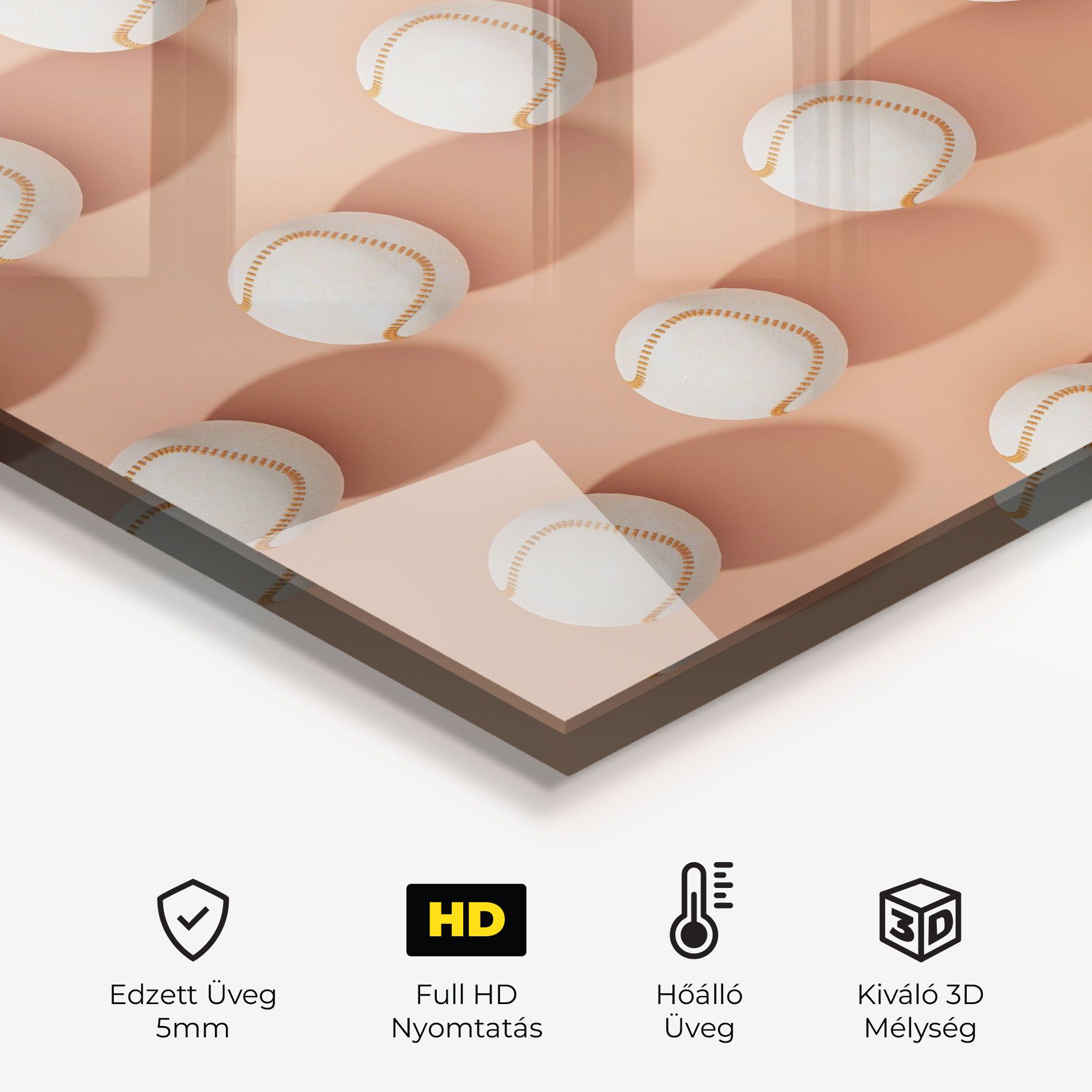 Baseball Ball Pattern mockup 2