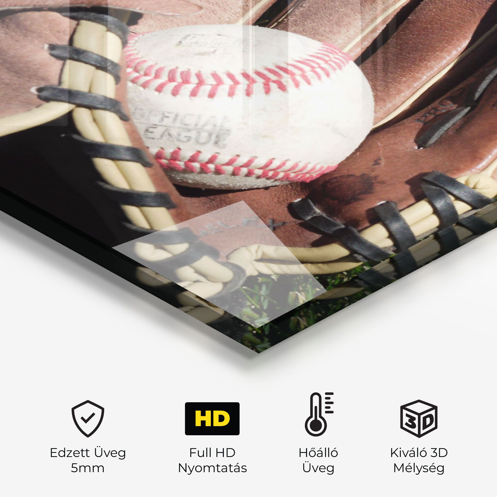 Brown Baseball Glove mockup 2