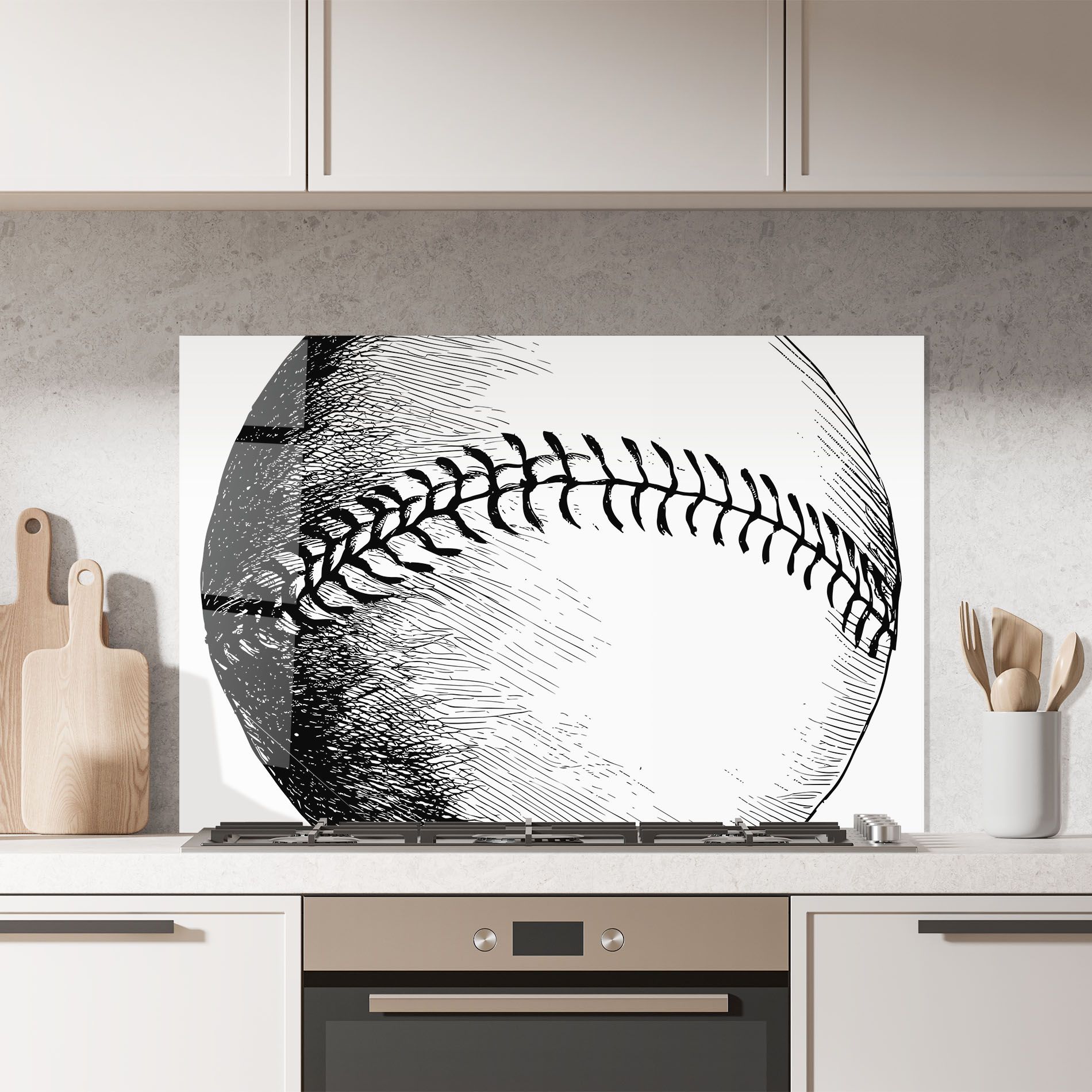 Baseball Black Line mockup 7