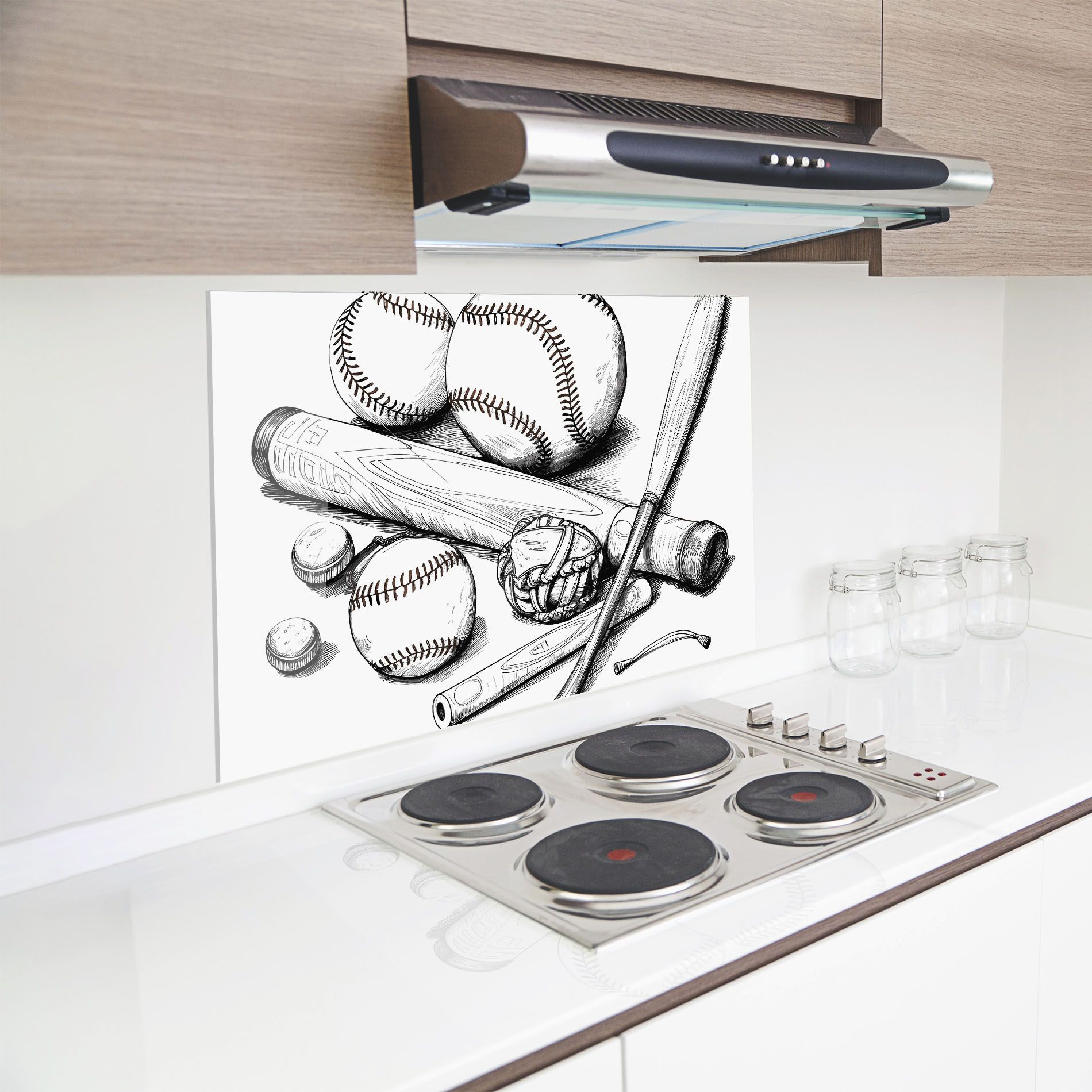 Baseball Balls Line mockup 8