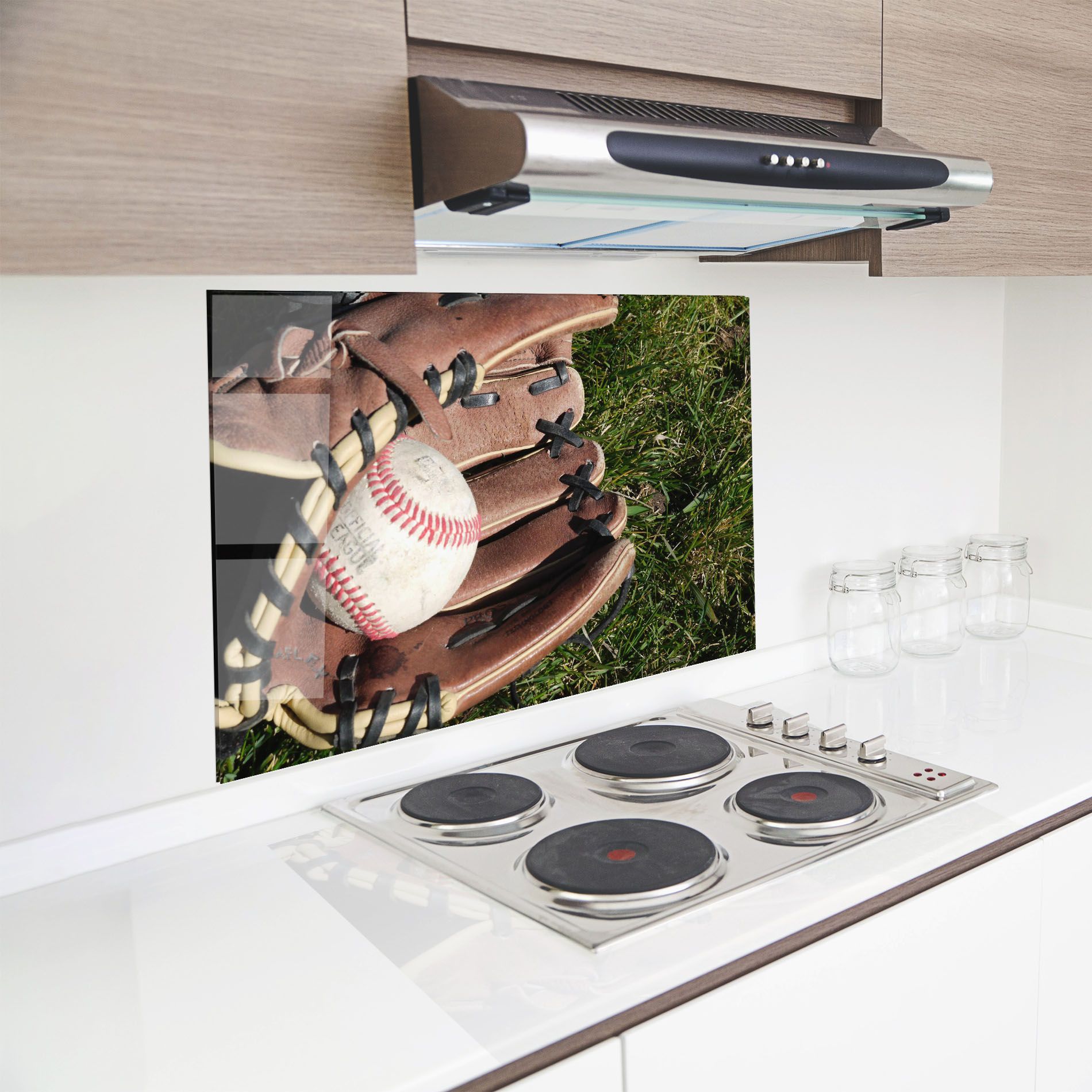 Brown Baseball Glove mockup 8