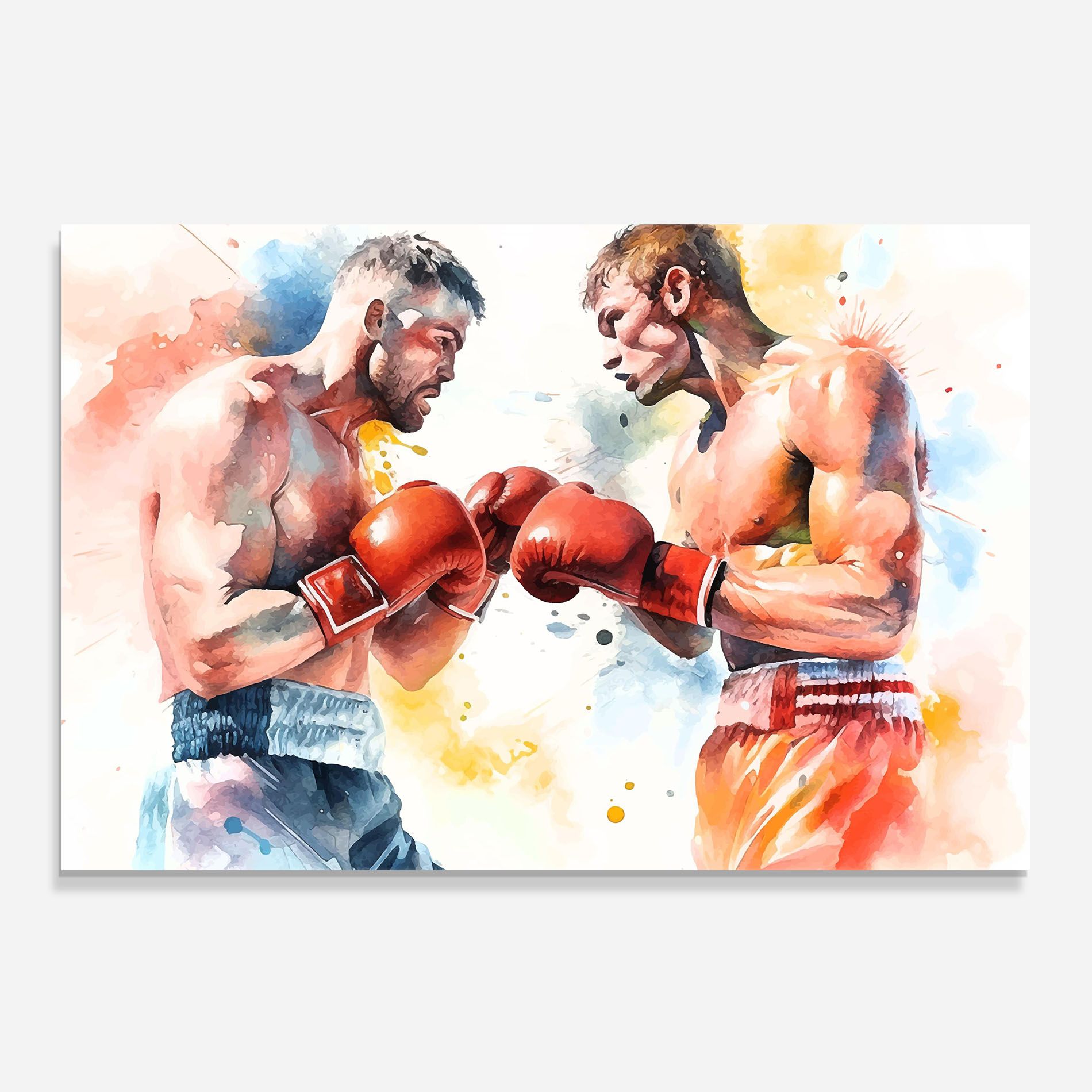 Boxing Match Art mockup 0
