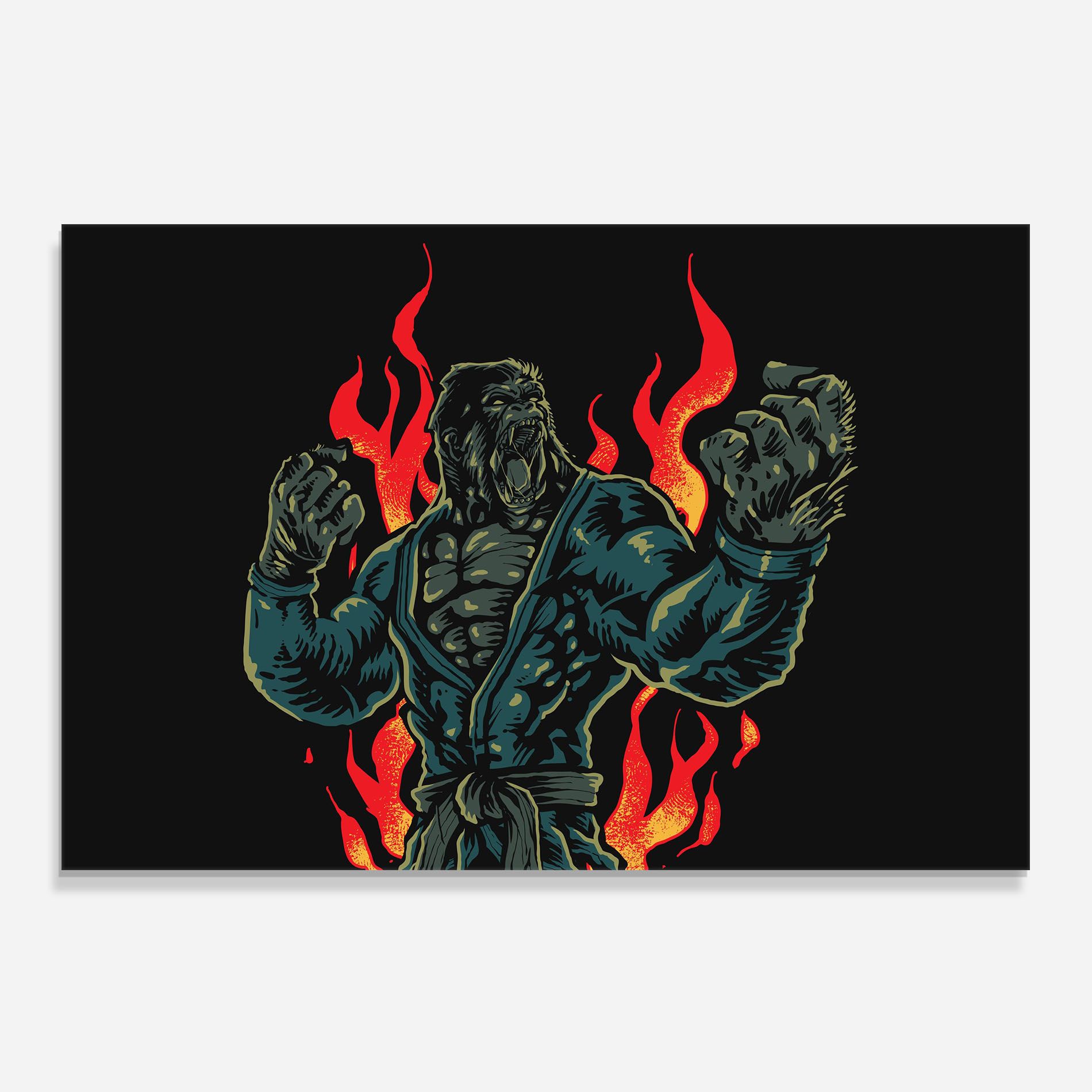 Gorilla Box Fighter mockup 0