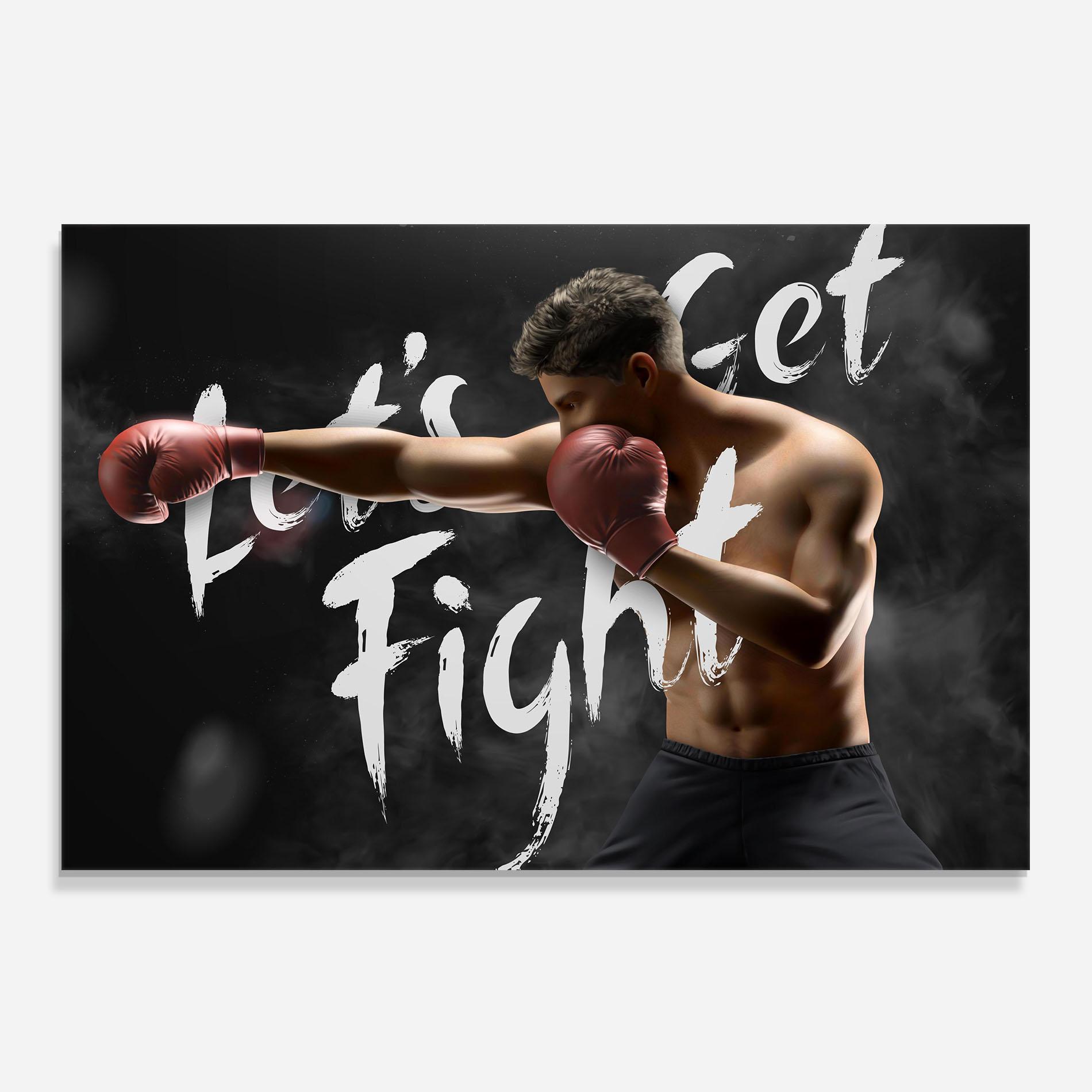 Konyhai üveg hátfal Lets Get Fight mockup 0