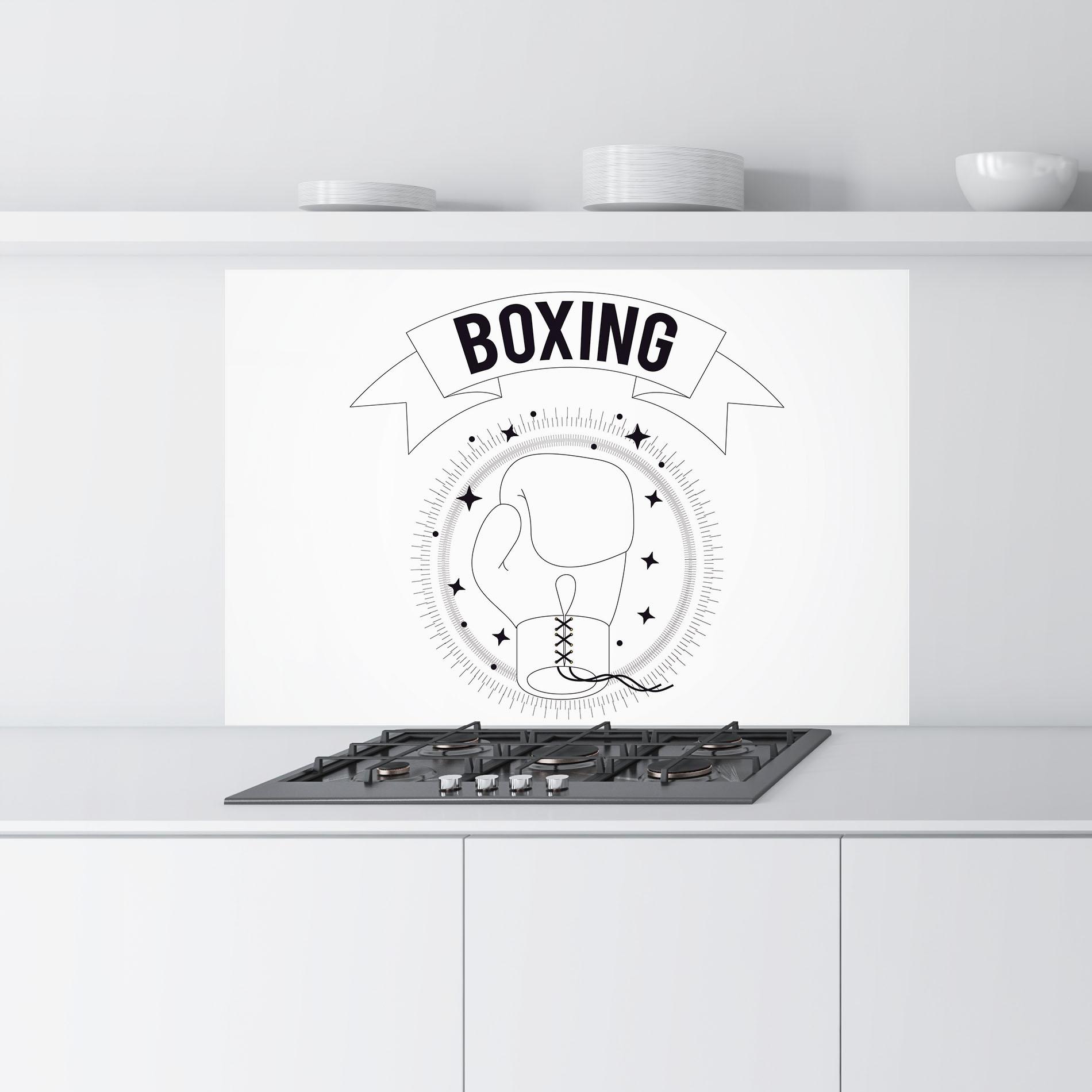 Konyhai üveg hátfal Boxing Line mockup 9