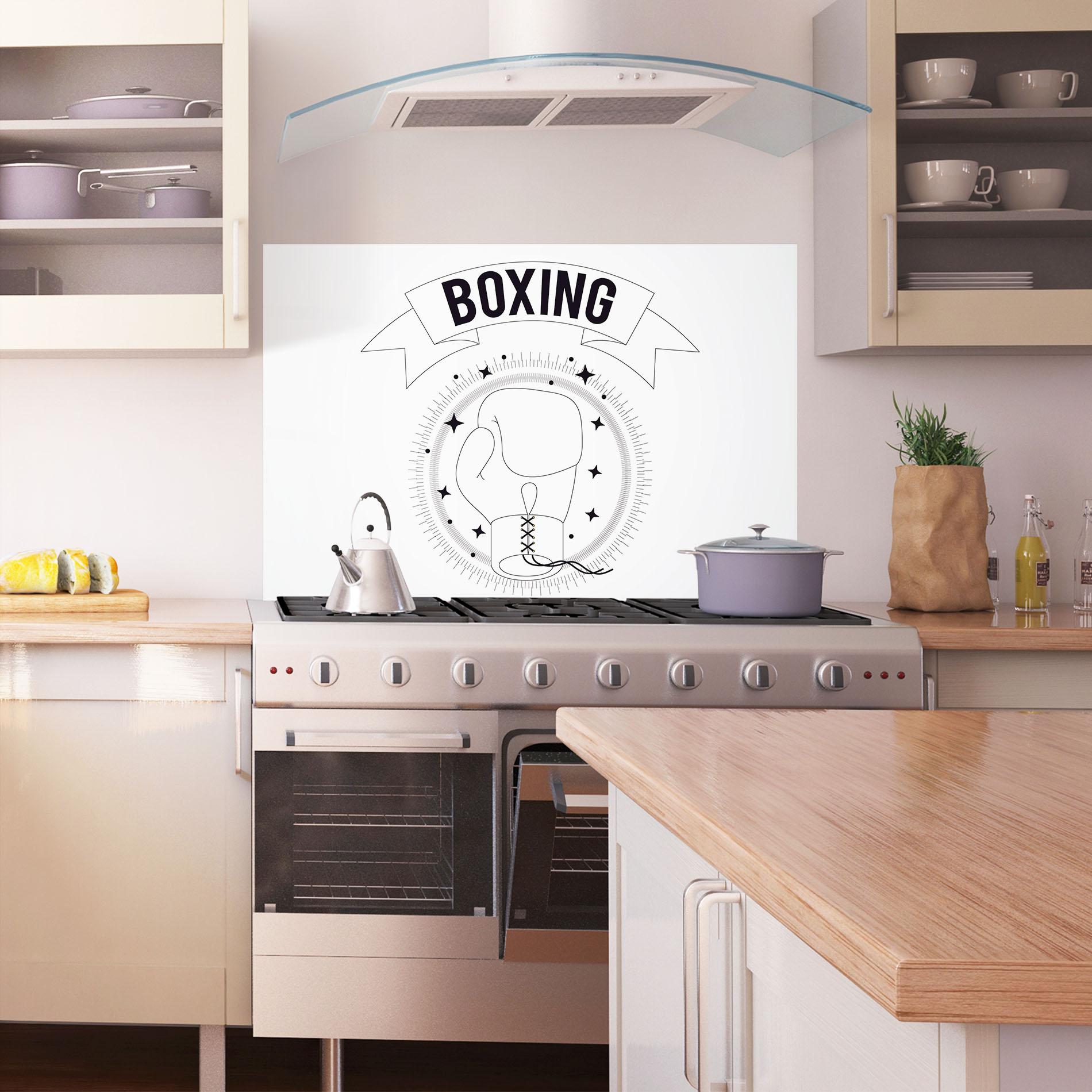 Konyhai üveg hátfal Boxing Line mockup 1