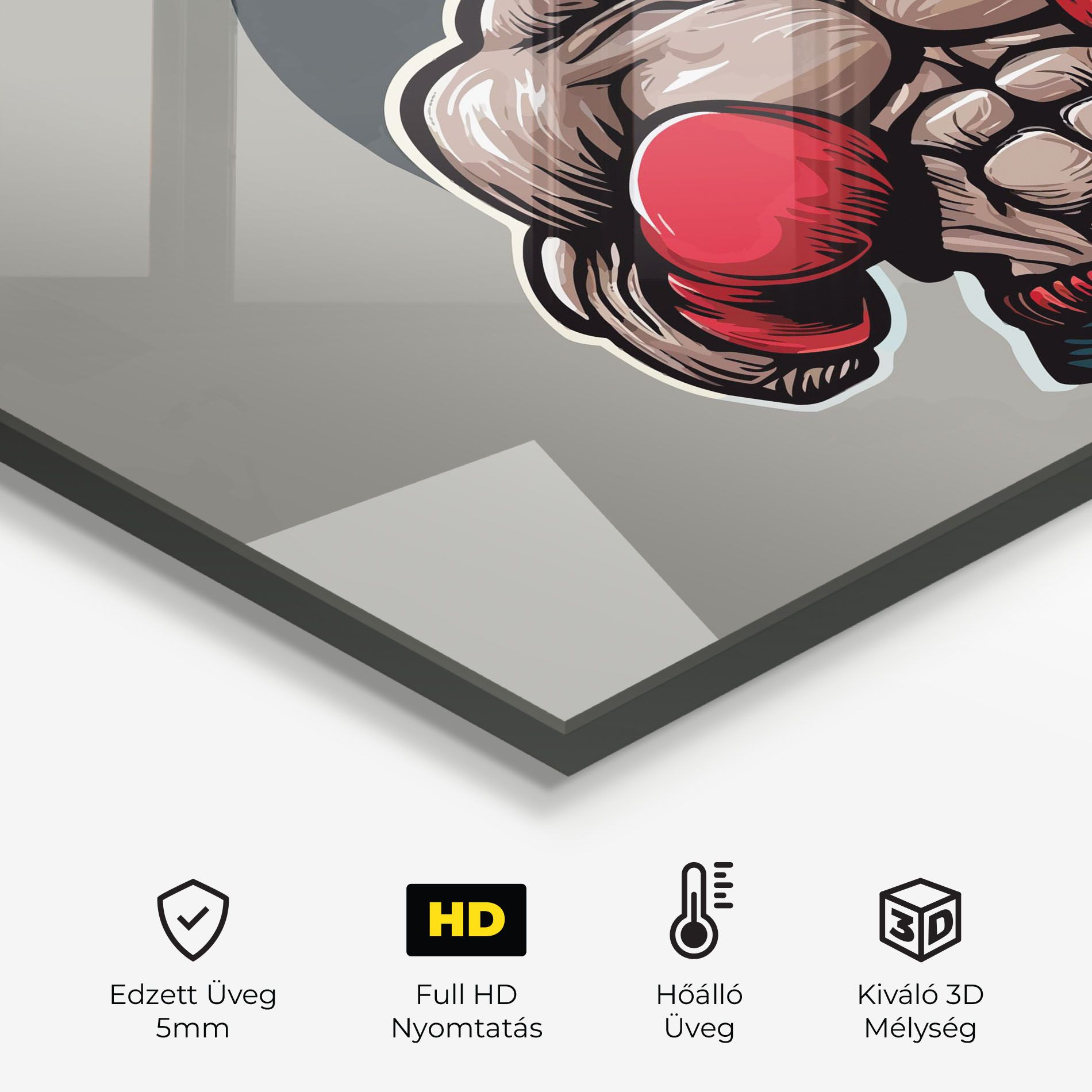 Boxer Character mockup 2