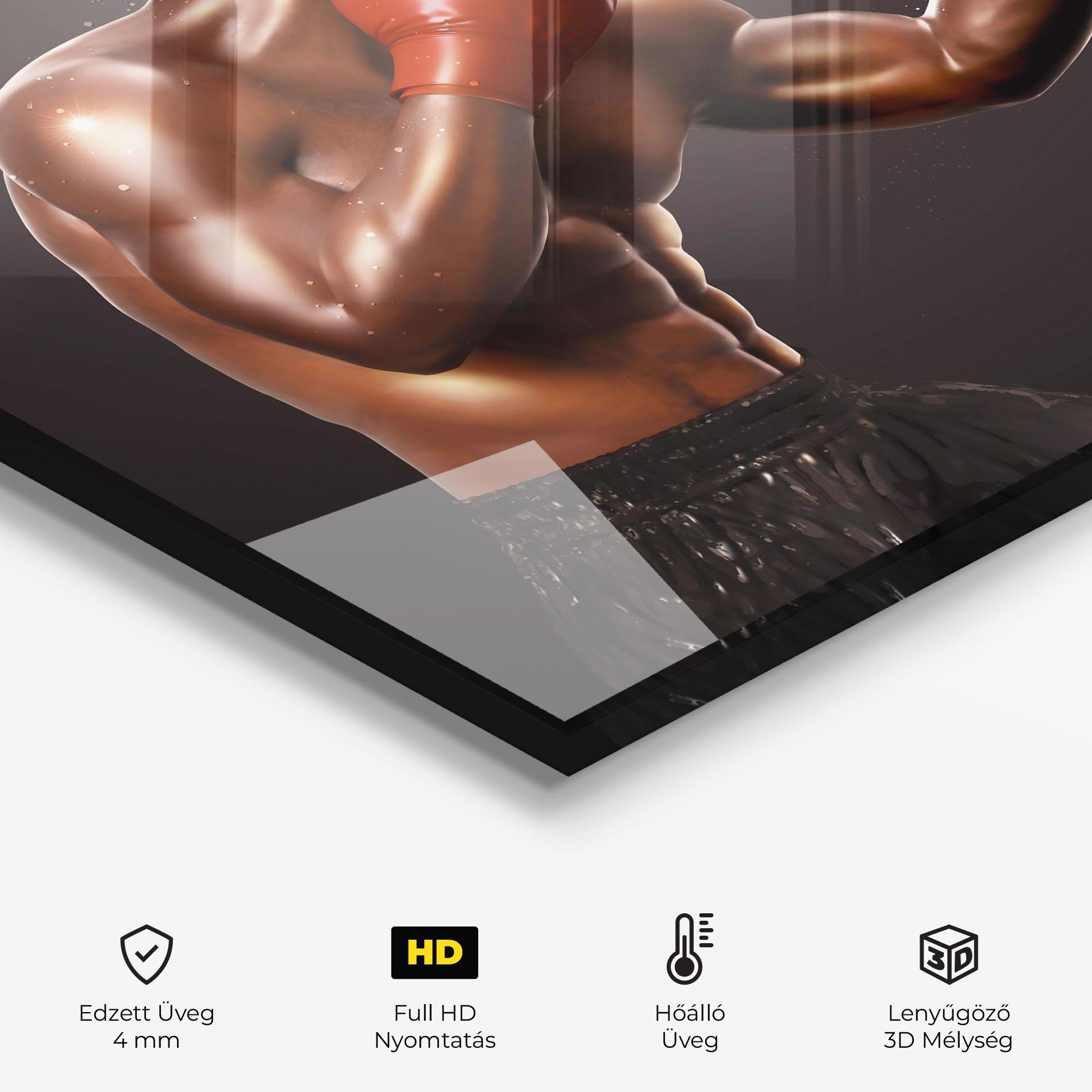 Konyhai üveg hátfal Strong Box mockup 2