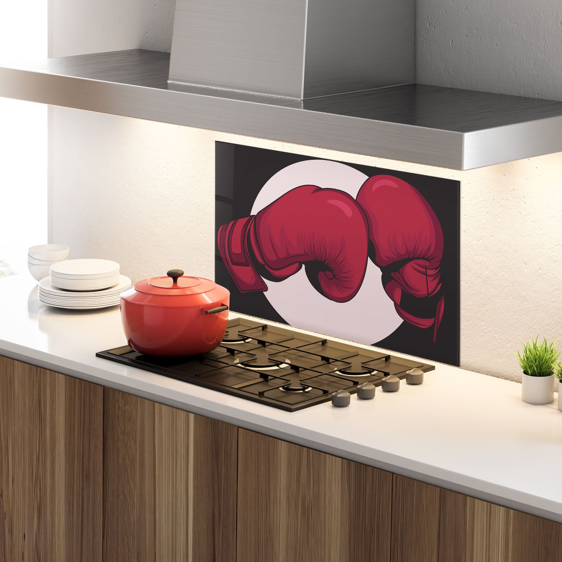 Boxing Cream Circle mockup 4