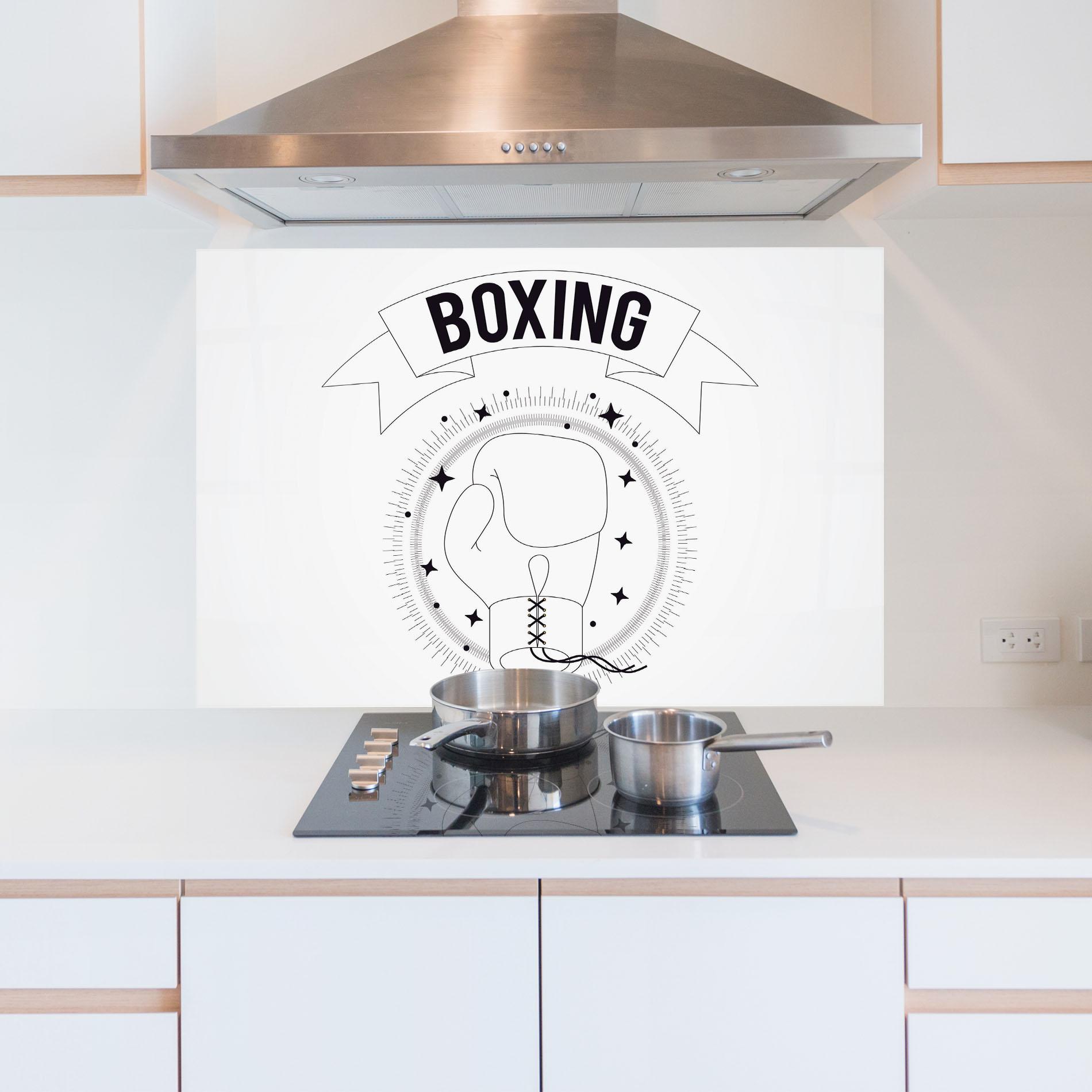 Konyhai üveg hátfal Boxing Line mockup 5