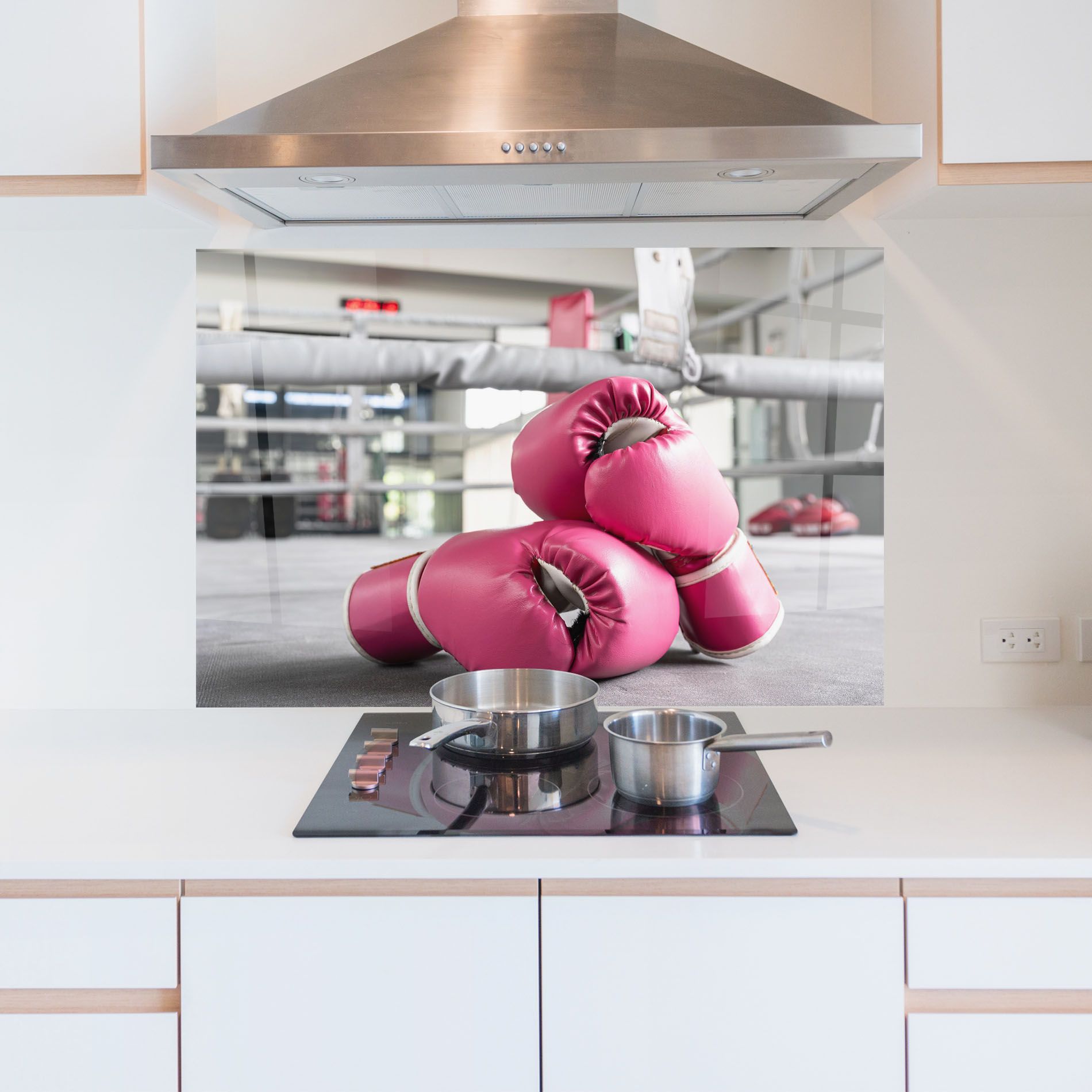 Pink Boxing Gloves mockup 5