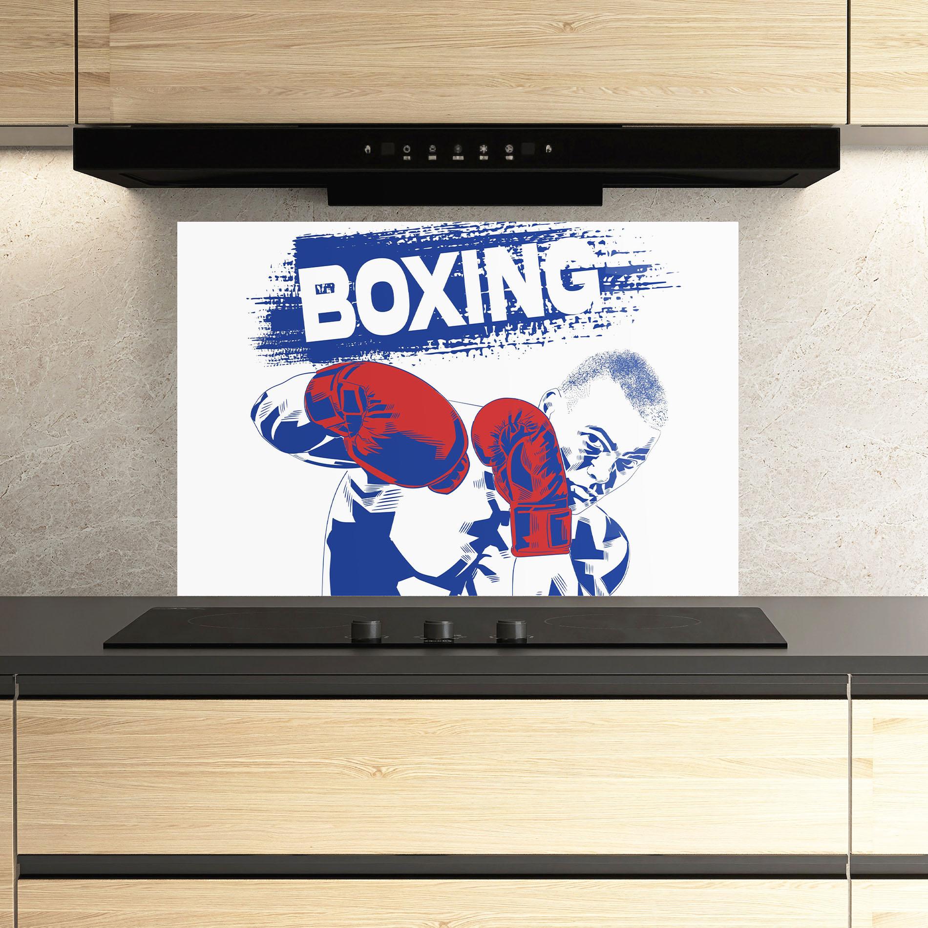 Konyhai üveg hátfal Blue Boxing mockup 3