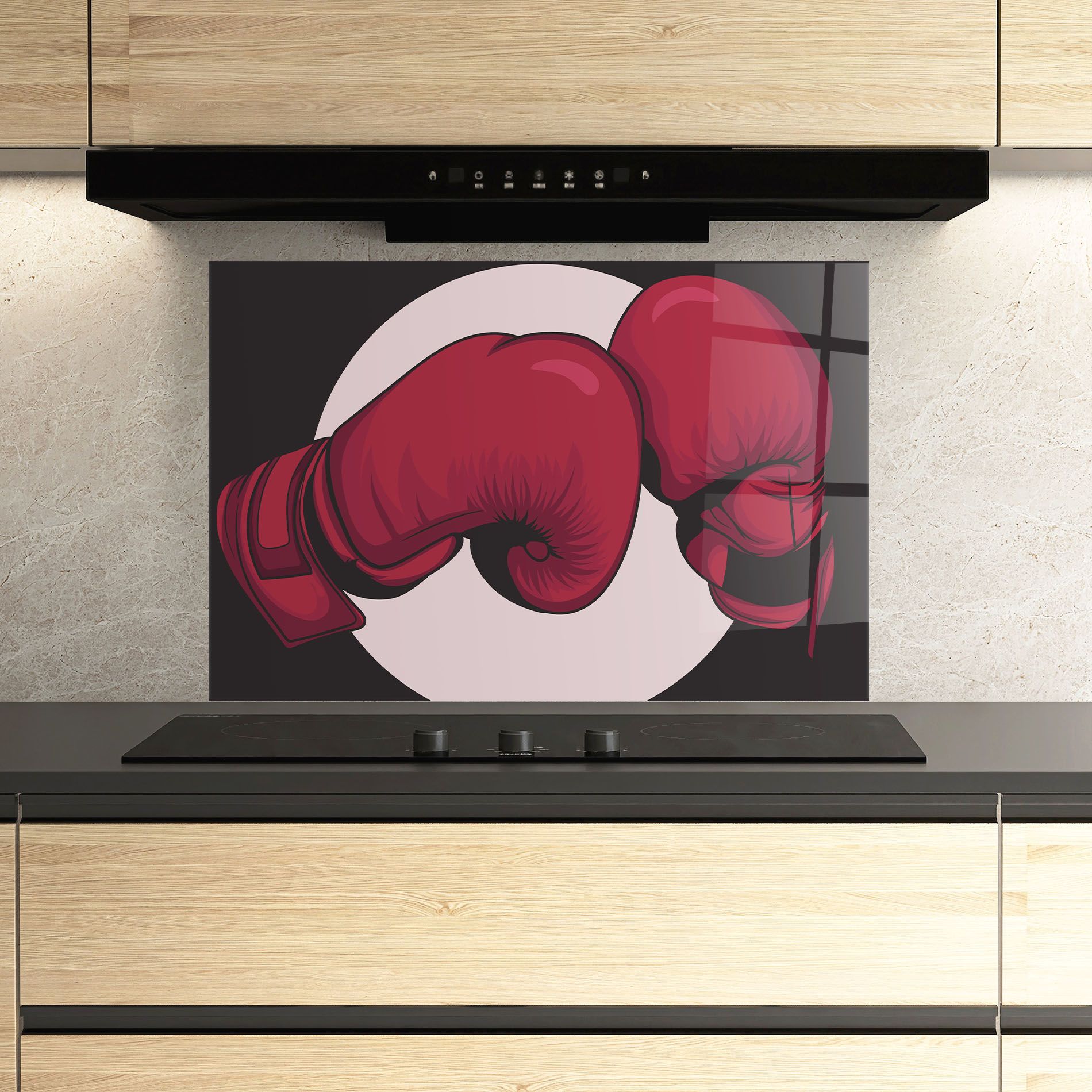 Boxing Cream Circle mockup 3