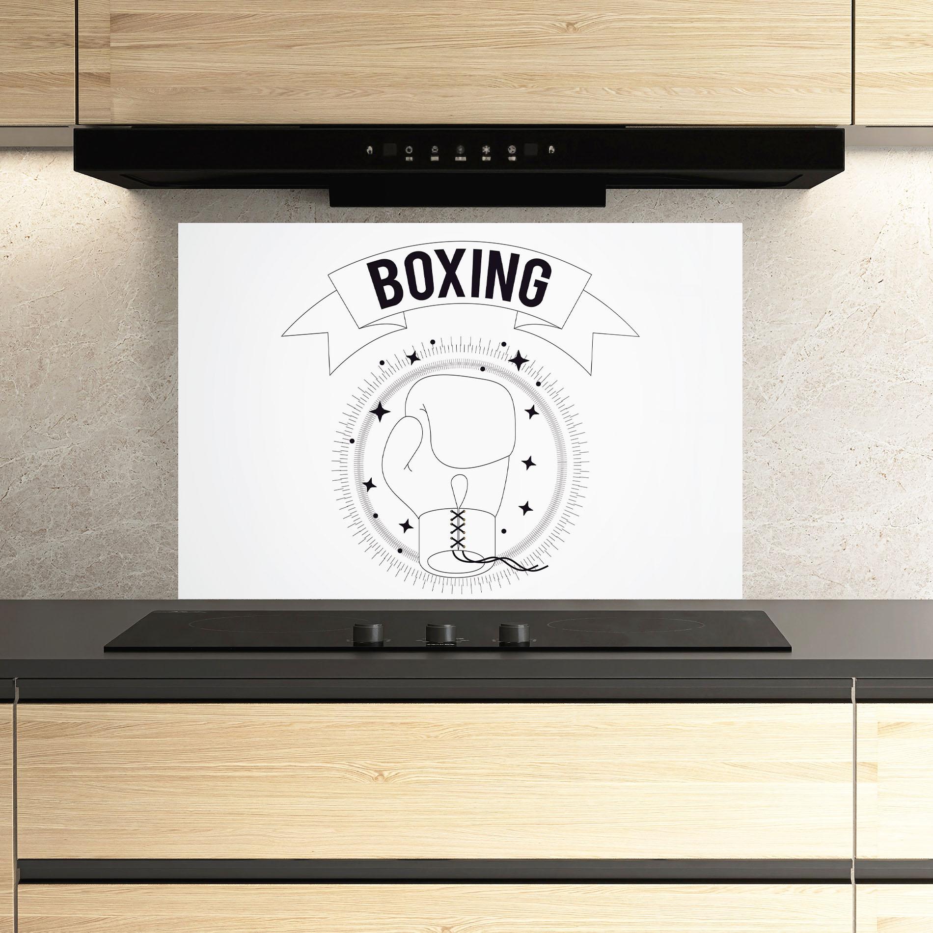 Konyhai üveg hátfal Boxing Line mockup 3