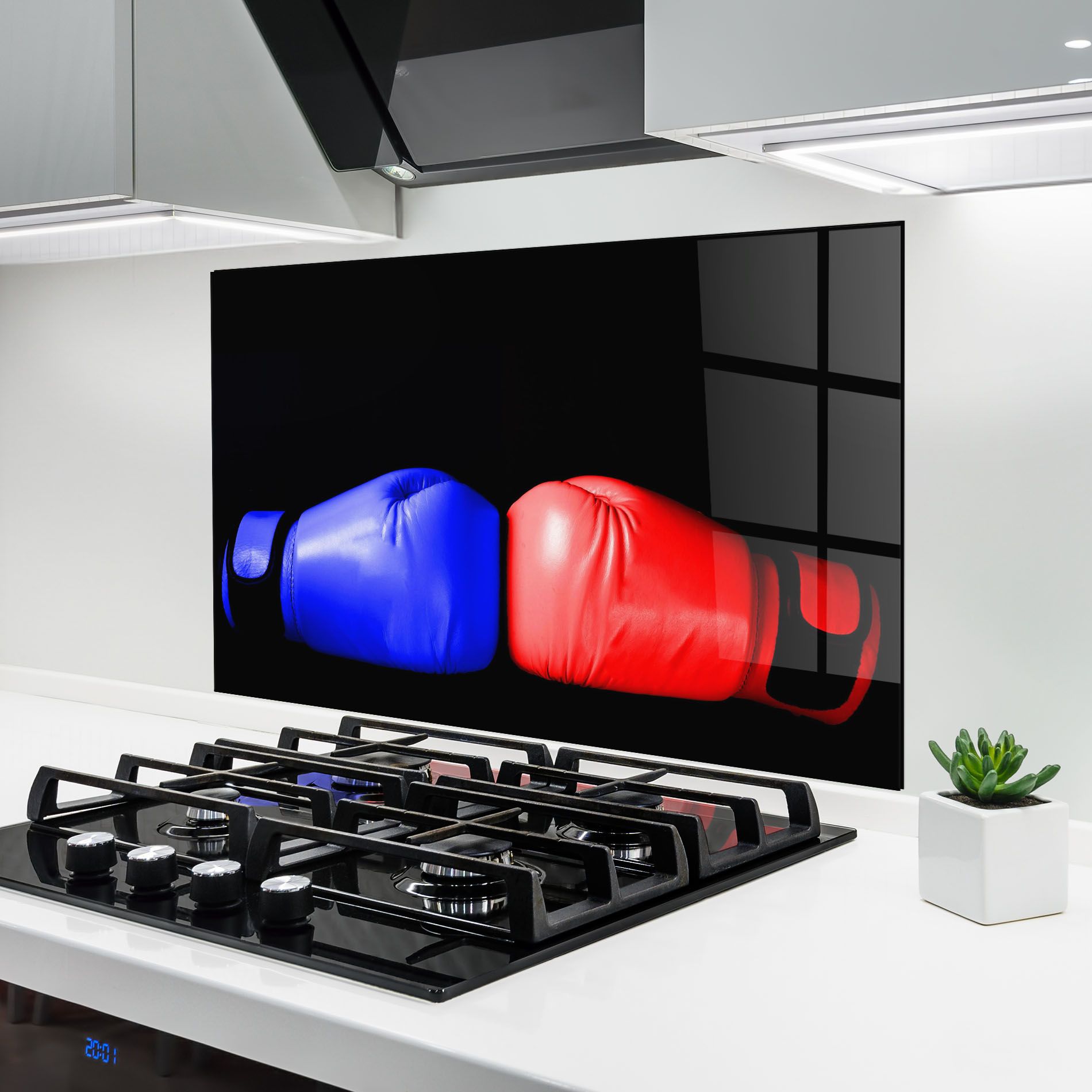 Boxing Blue Red Glove mockup 6