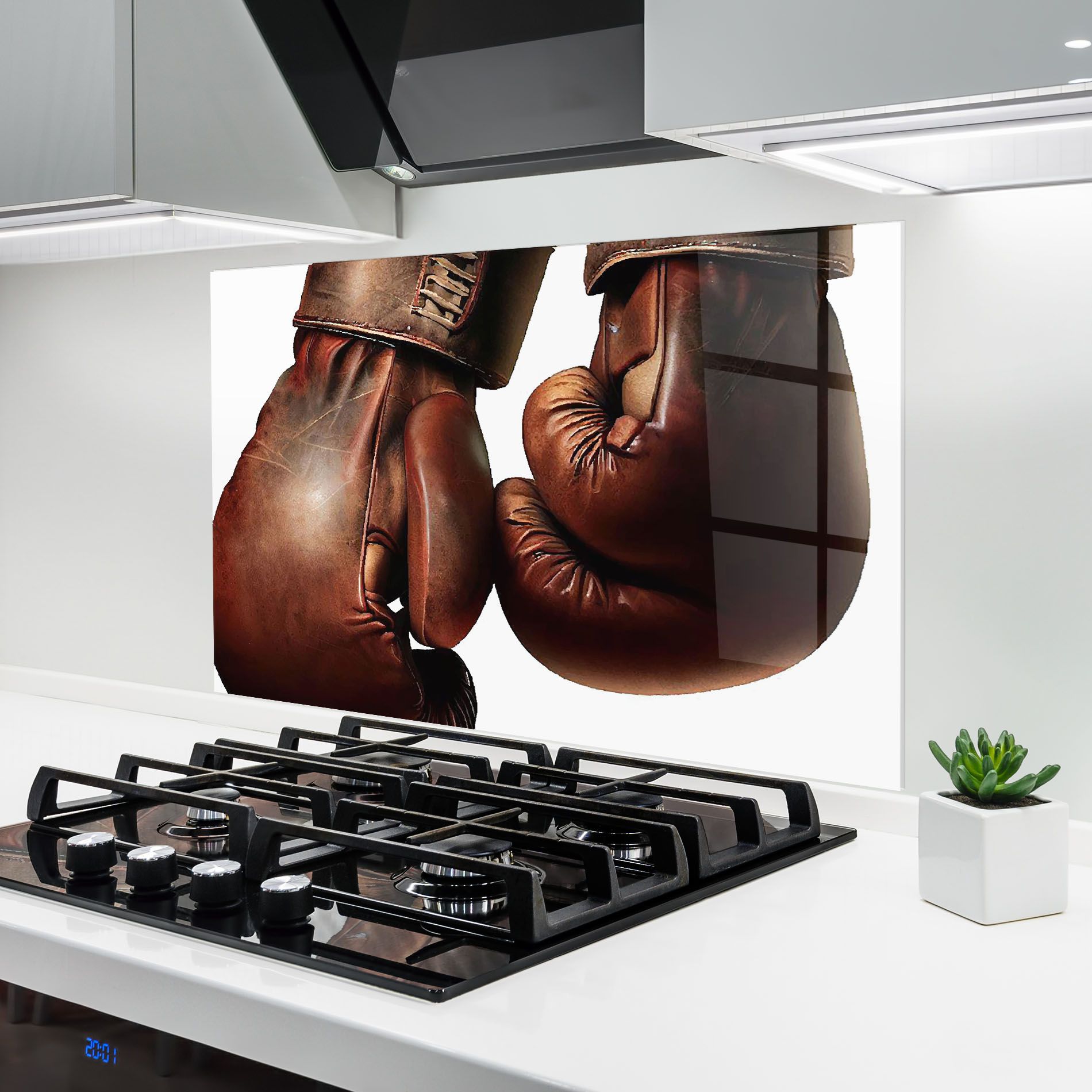 Boxing Brown Gloves mockup 6