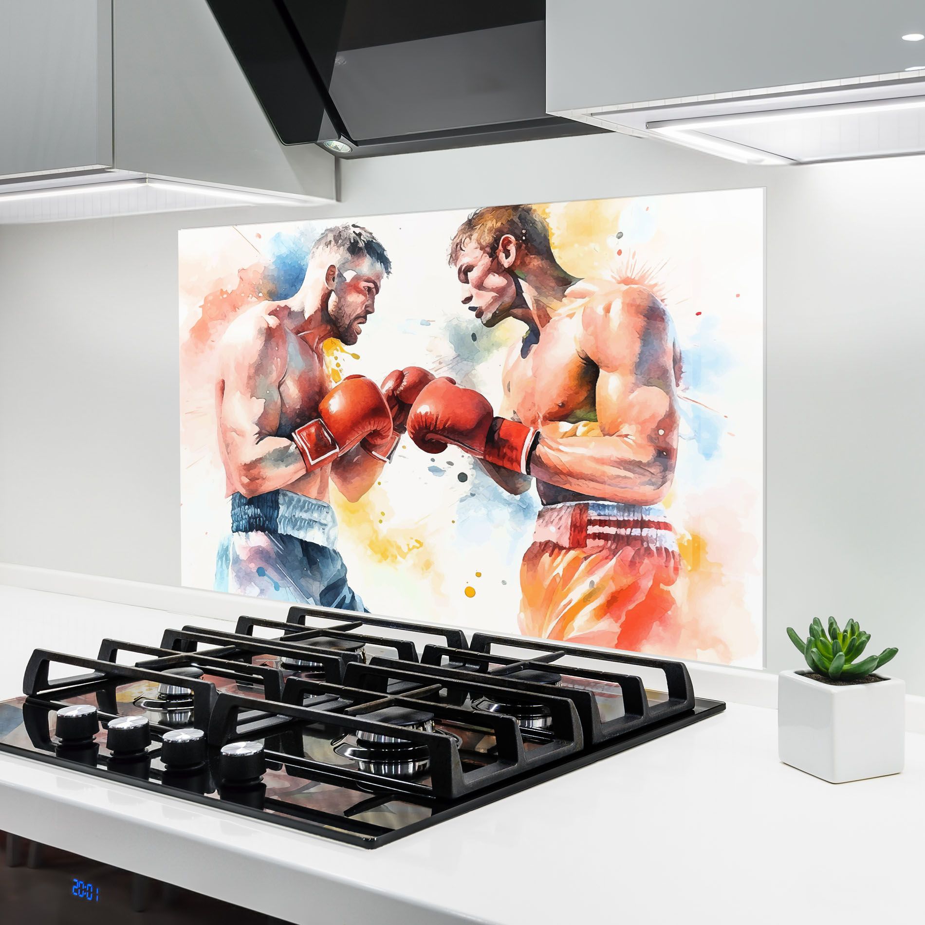 Boxing Match Art mockup 6