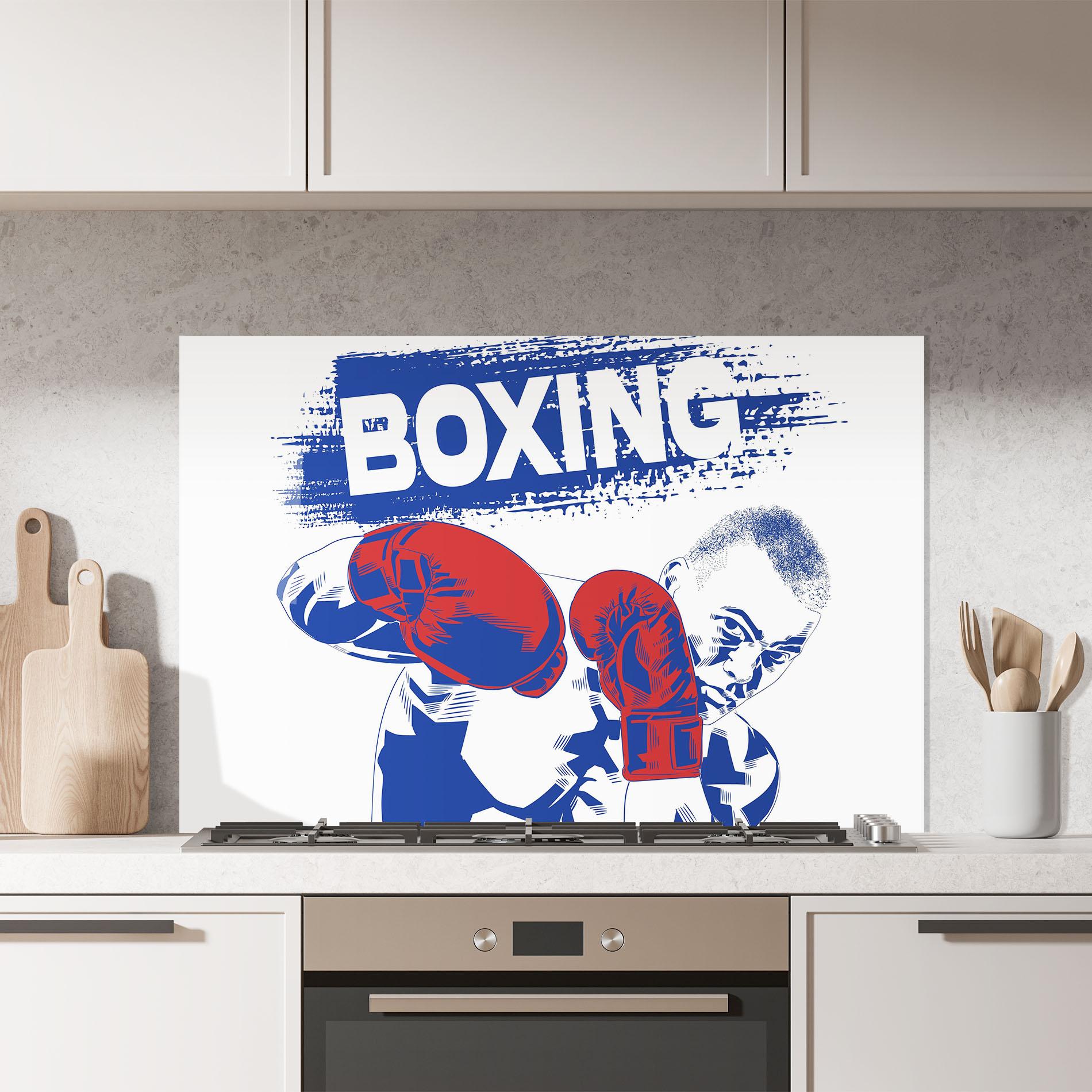 Konyhai üveg hátfal Blue Boxing mockup 7