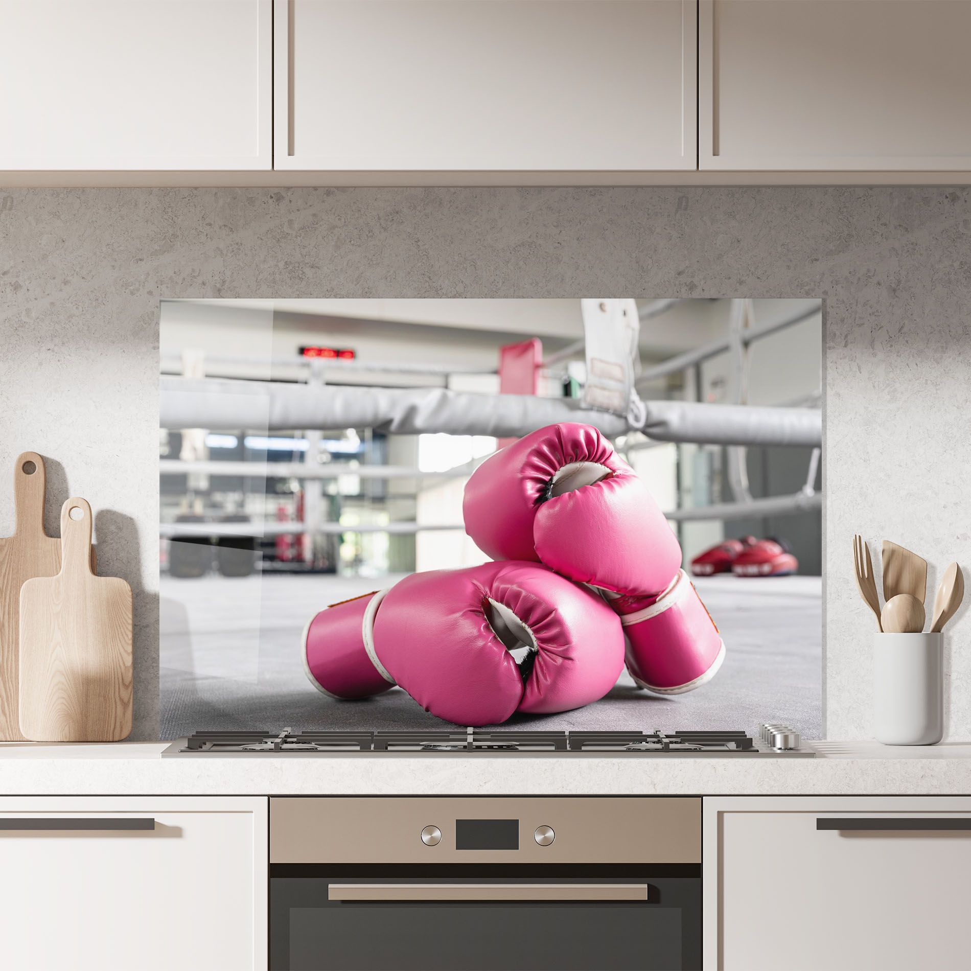 Pink Boxing Gloves mockup 7