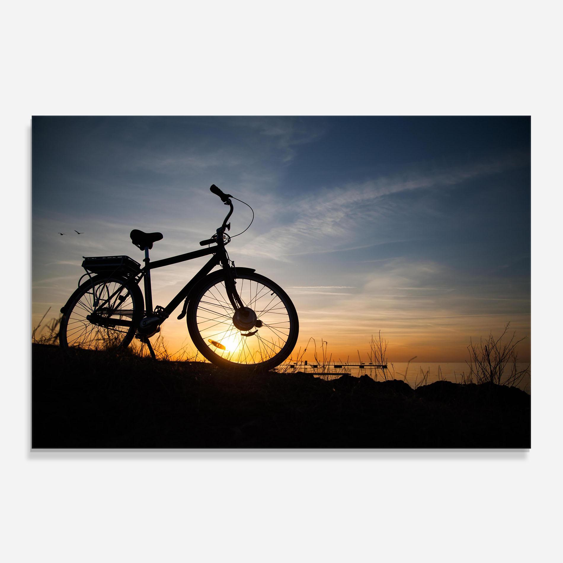 Konyhai üveg hátfal Blue Sky Bike mockup 0