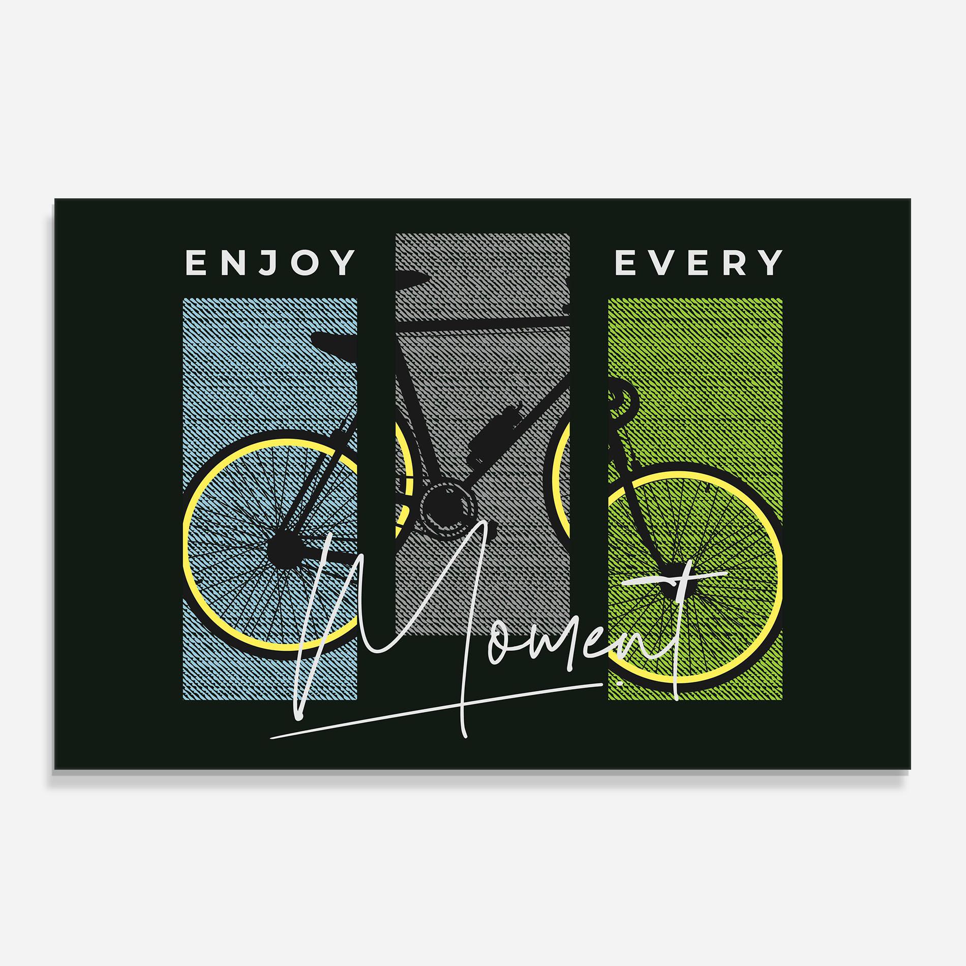 Konyhai üveg hátfal Moment Bike mockup 0