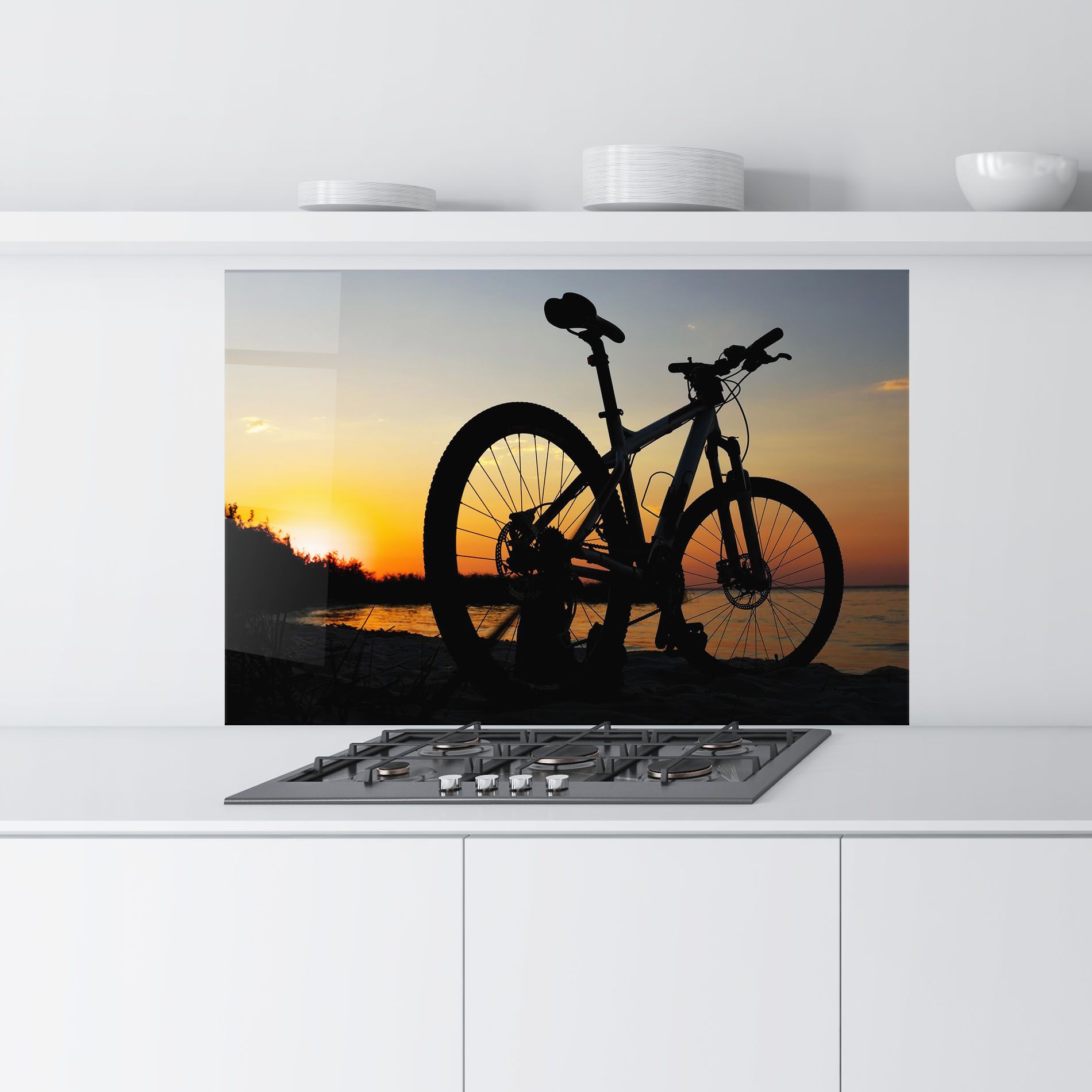 Beach Bike Silhouette mockup 9