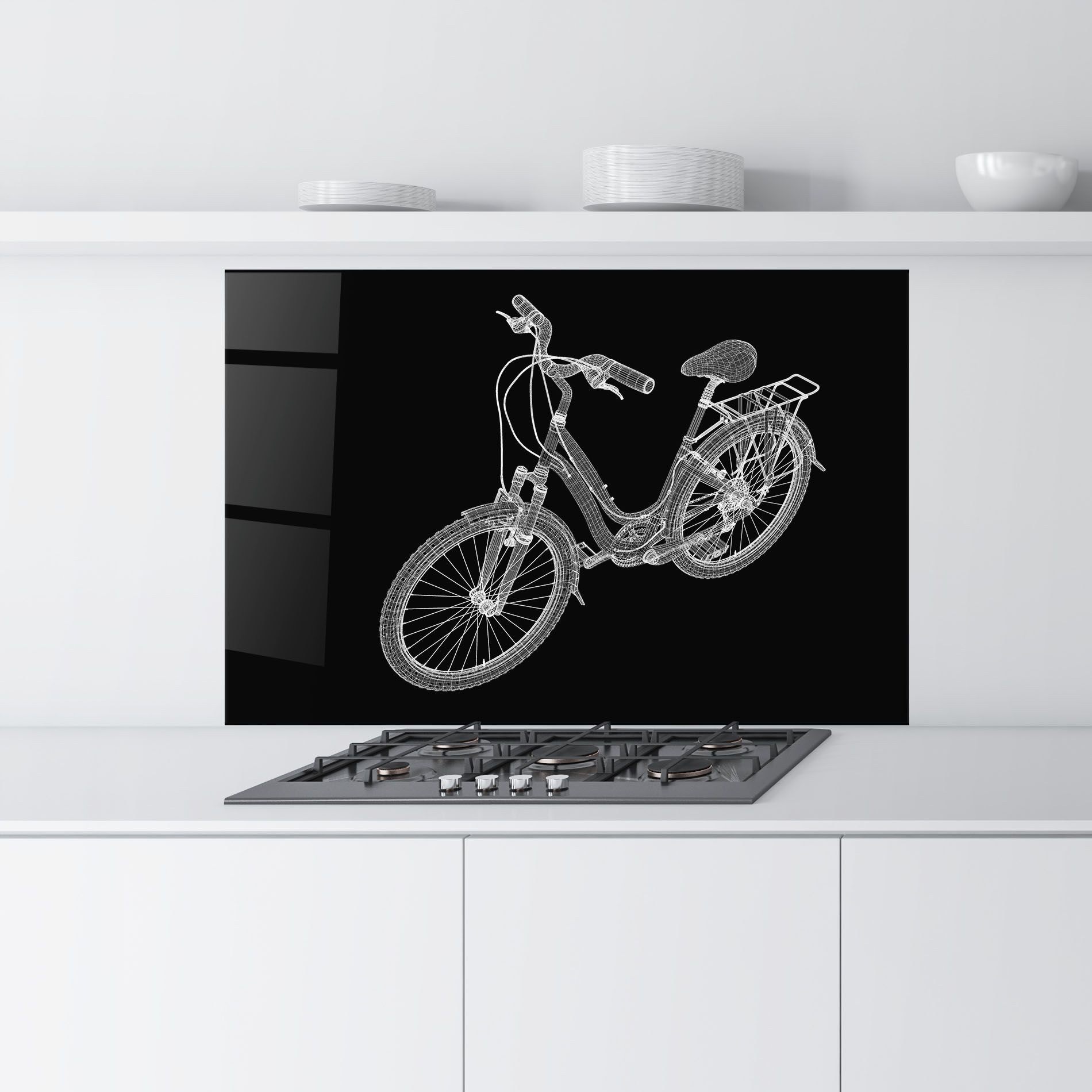 Bicycle 3d Model mockup 9