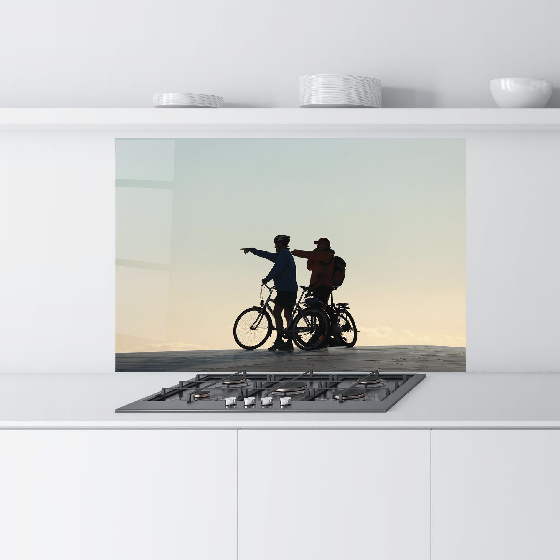 Bike Pointing Shilouette mockup 9