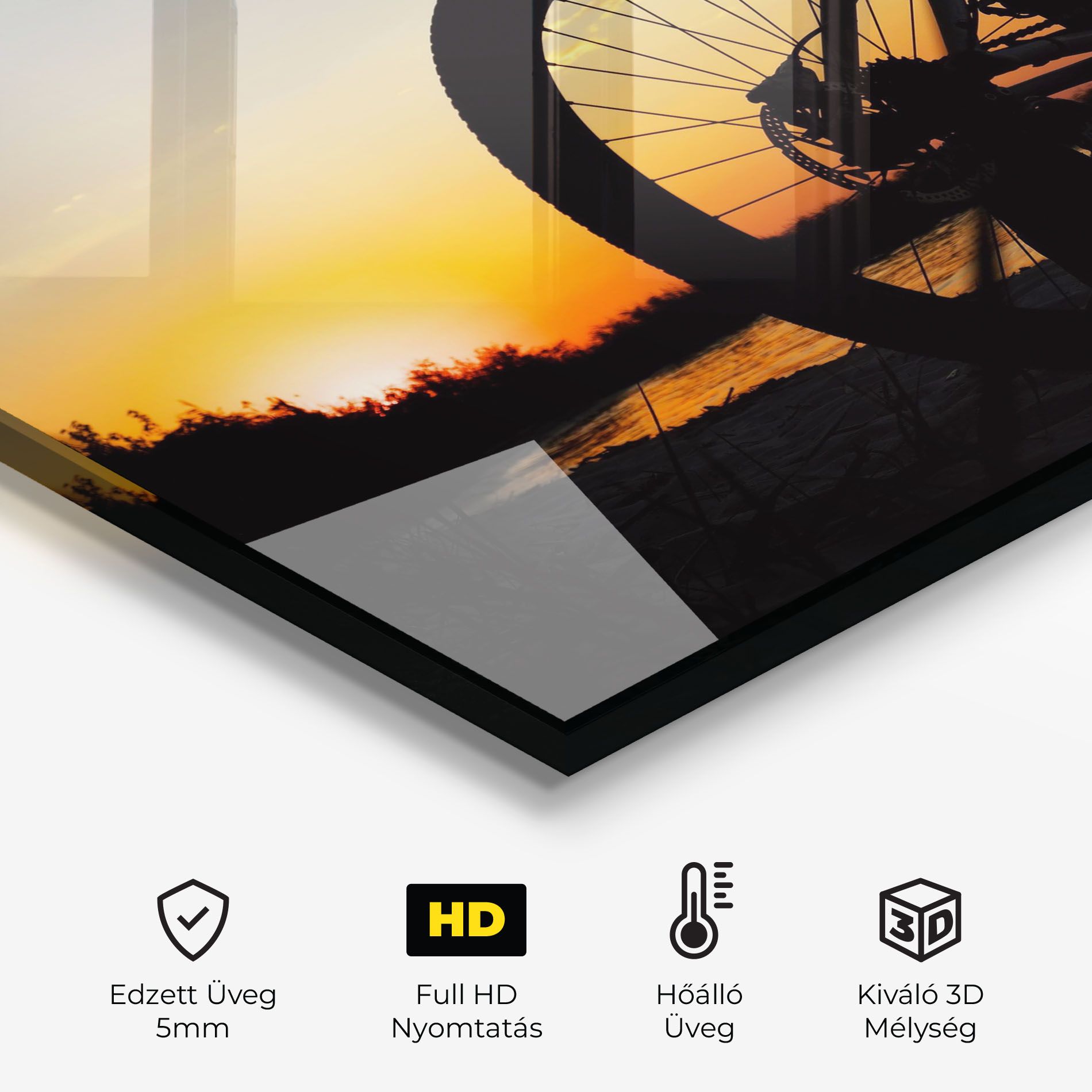 Beach Bike Silhouette mockup 2