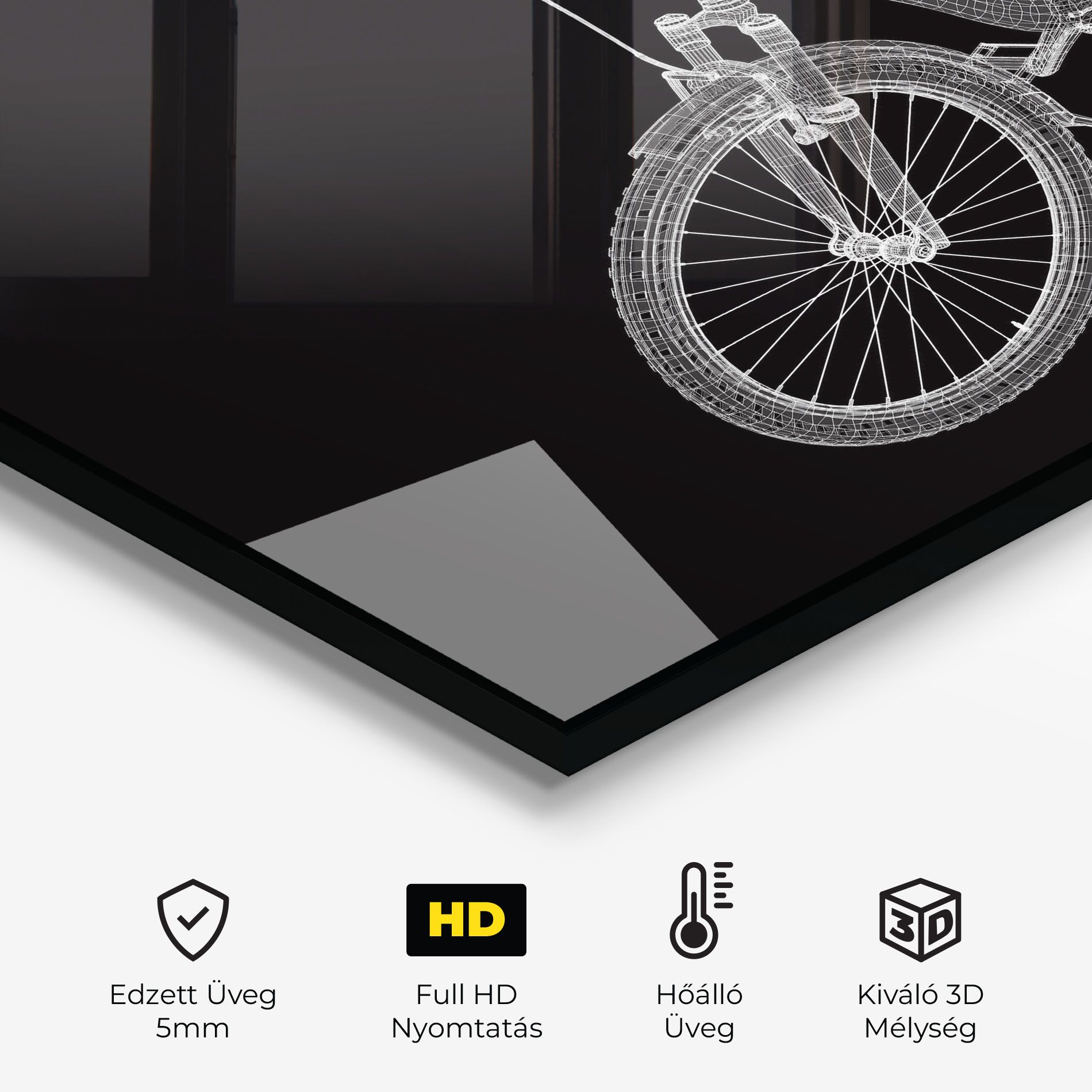 Bicycle 3d Model mockup 2