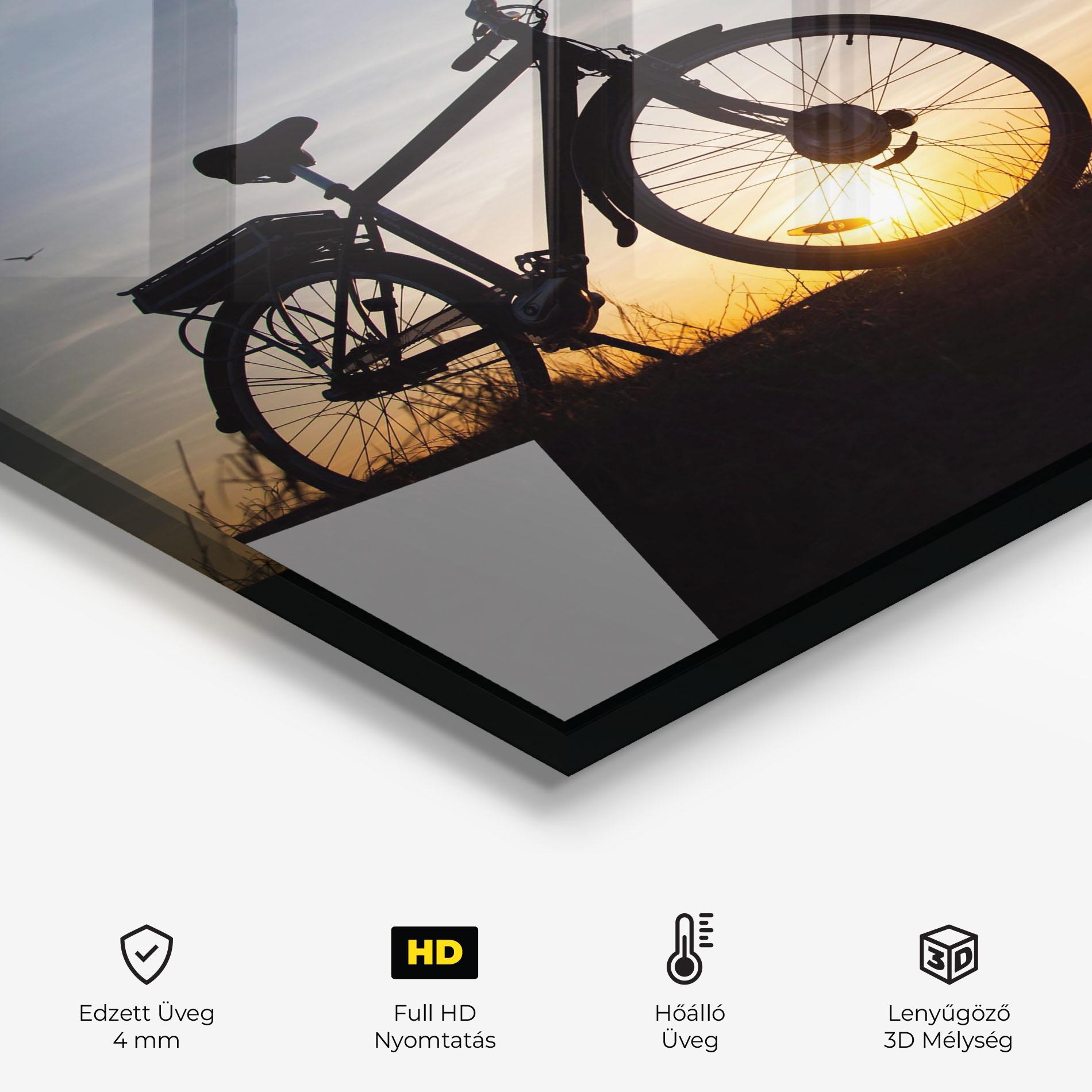 Konyhai üveg hátfal Blue Sky Bike mockup 2