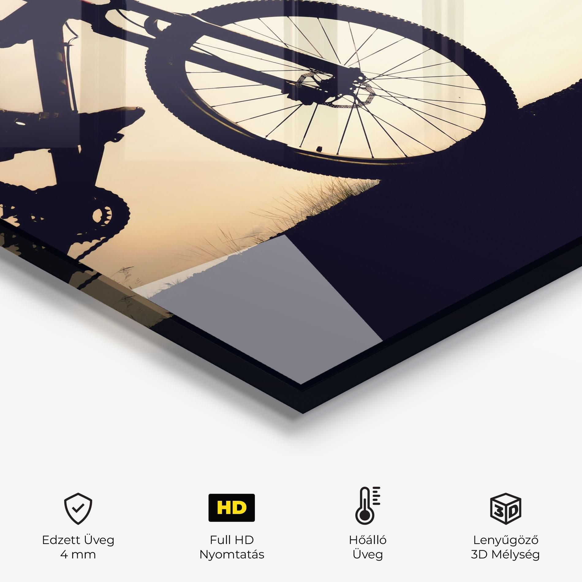 Konyhai üveg hátfal Cream Sky Mtb mockup 2