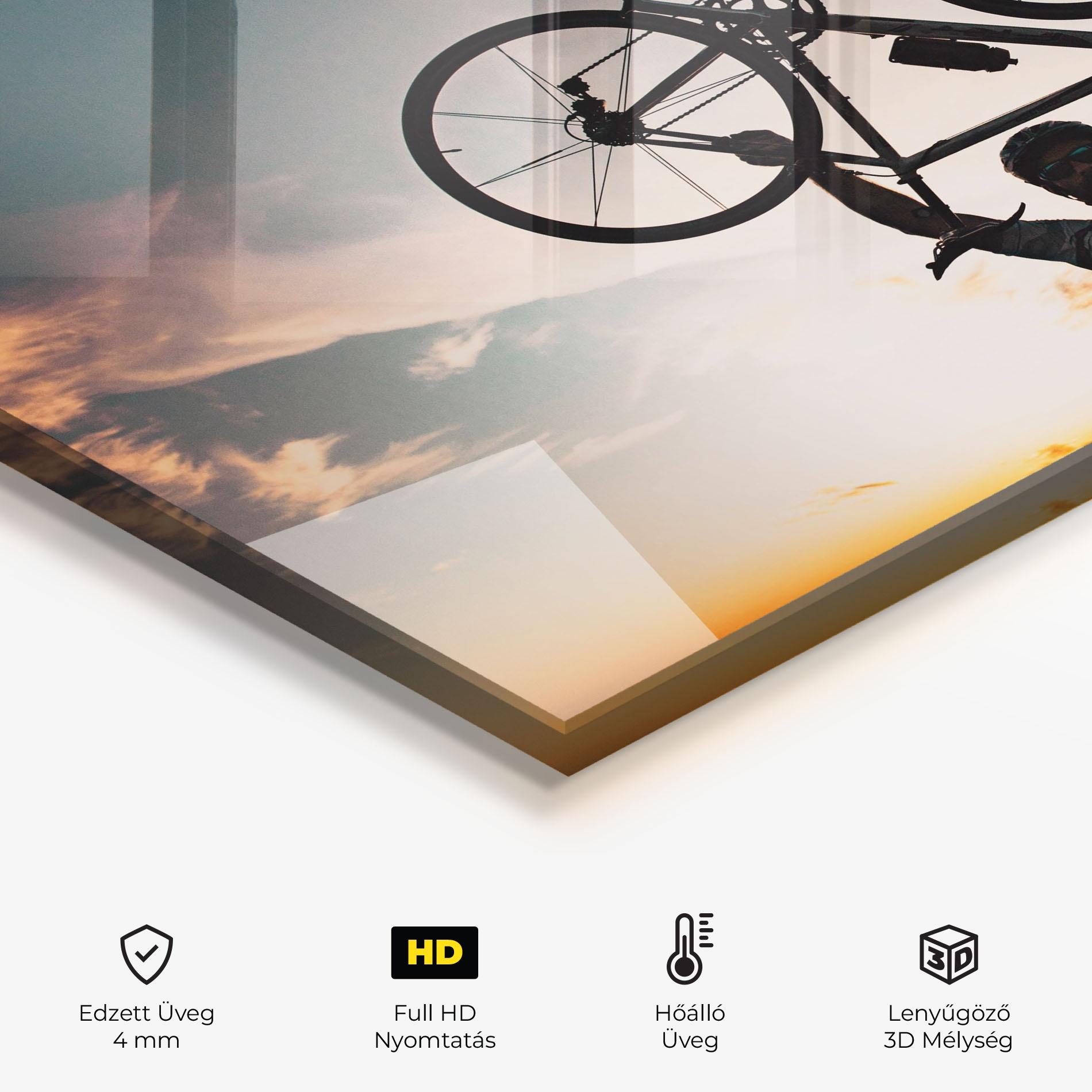 Konyhai üveg hátfal Cycle Explor mockup 2