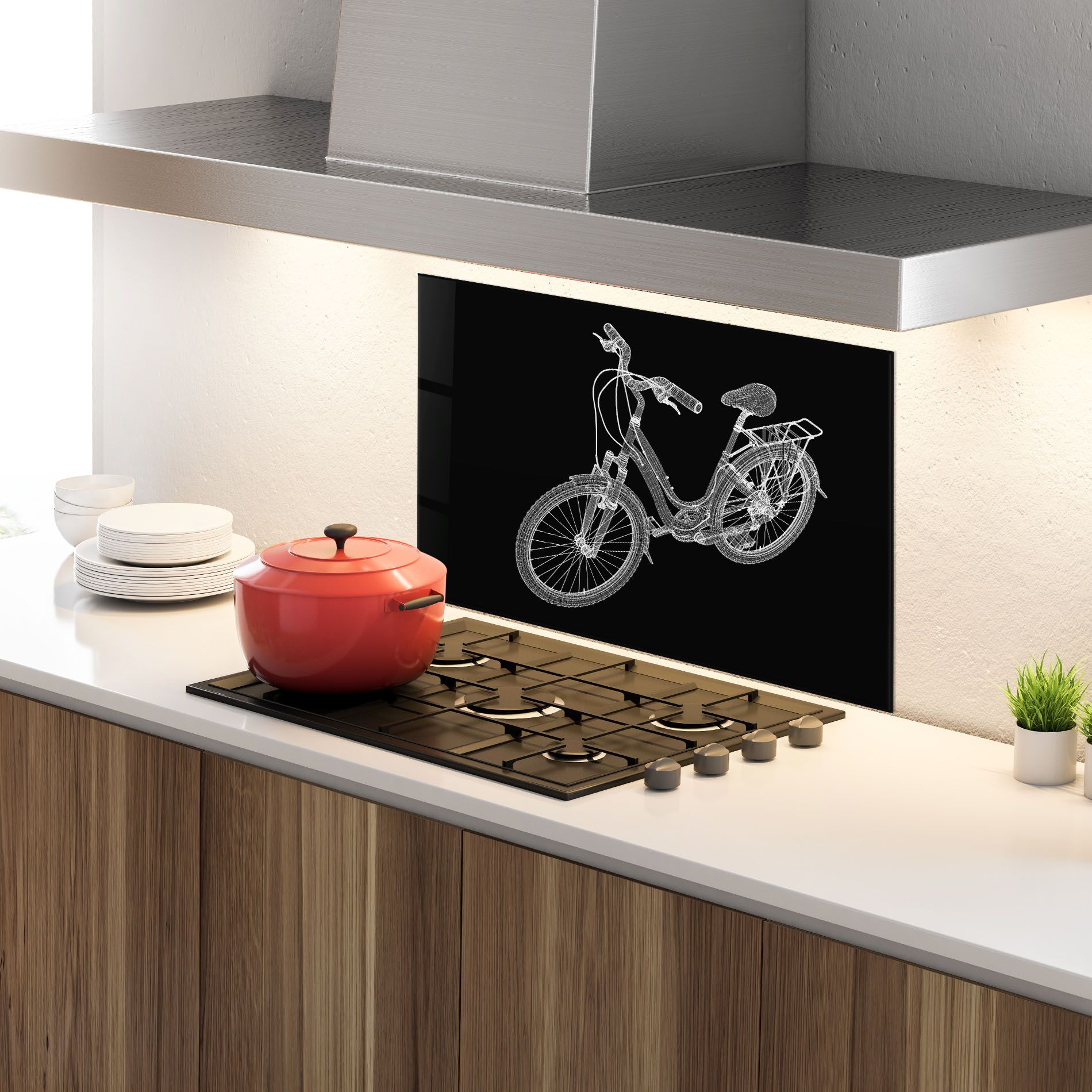 Bicycle 3d Model mockup 4